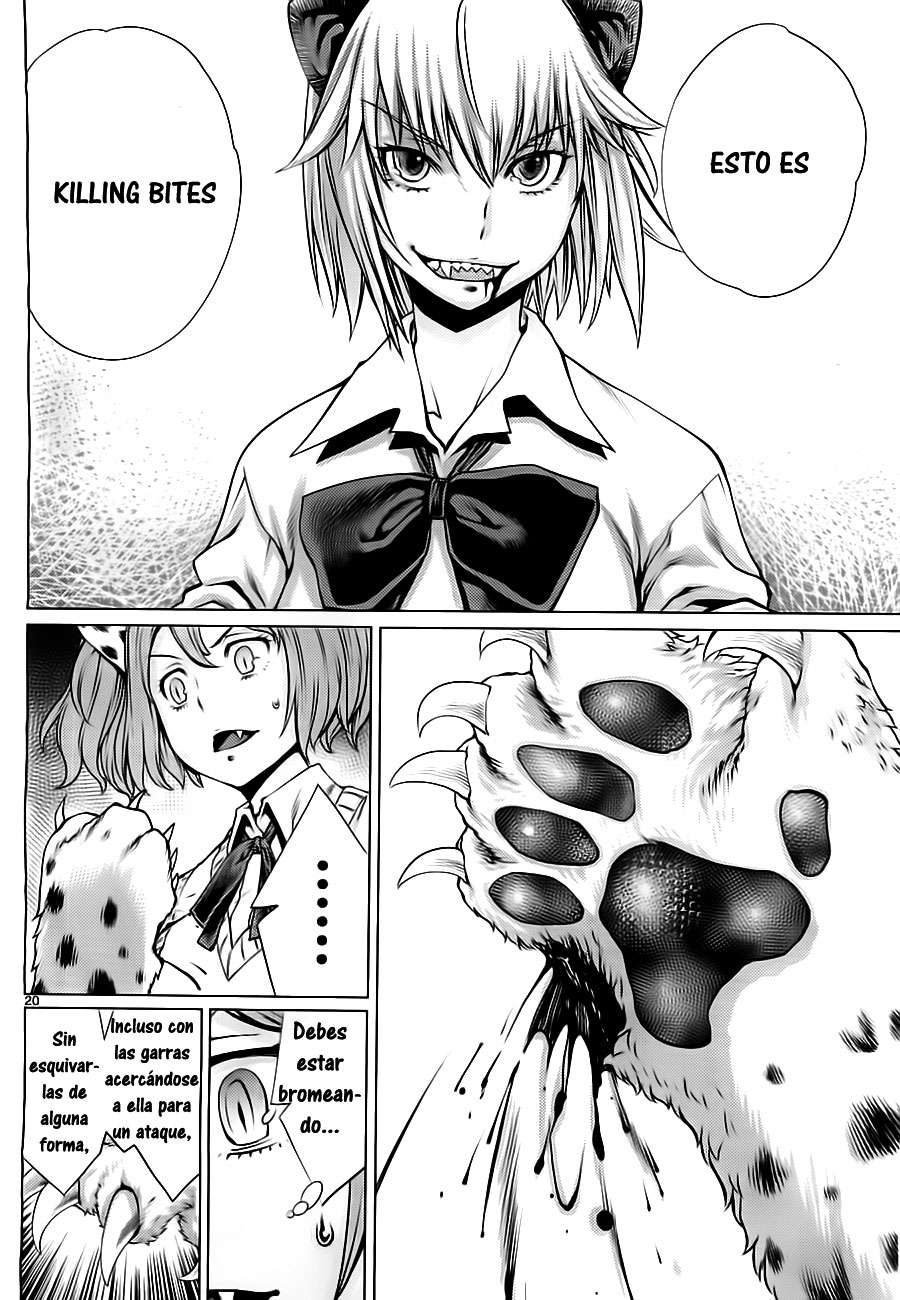 Killing Bites Capitulo 5: Demonios creo que estoy, Enamorada página 20