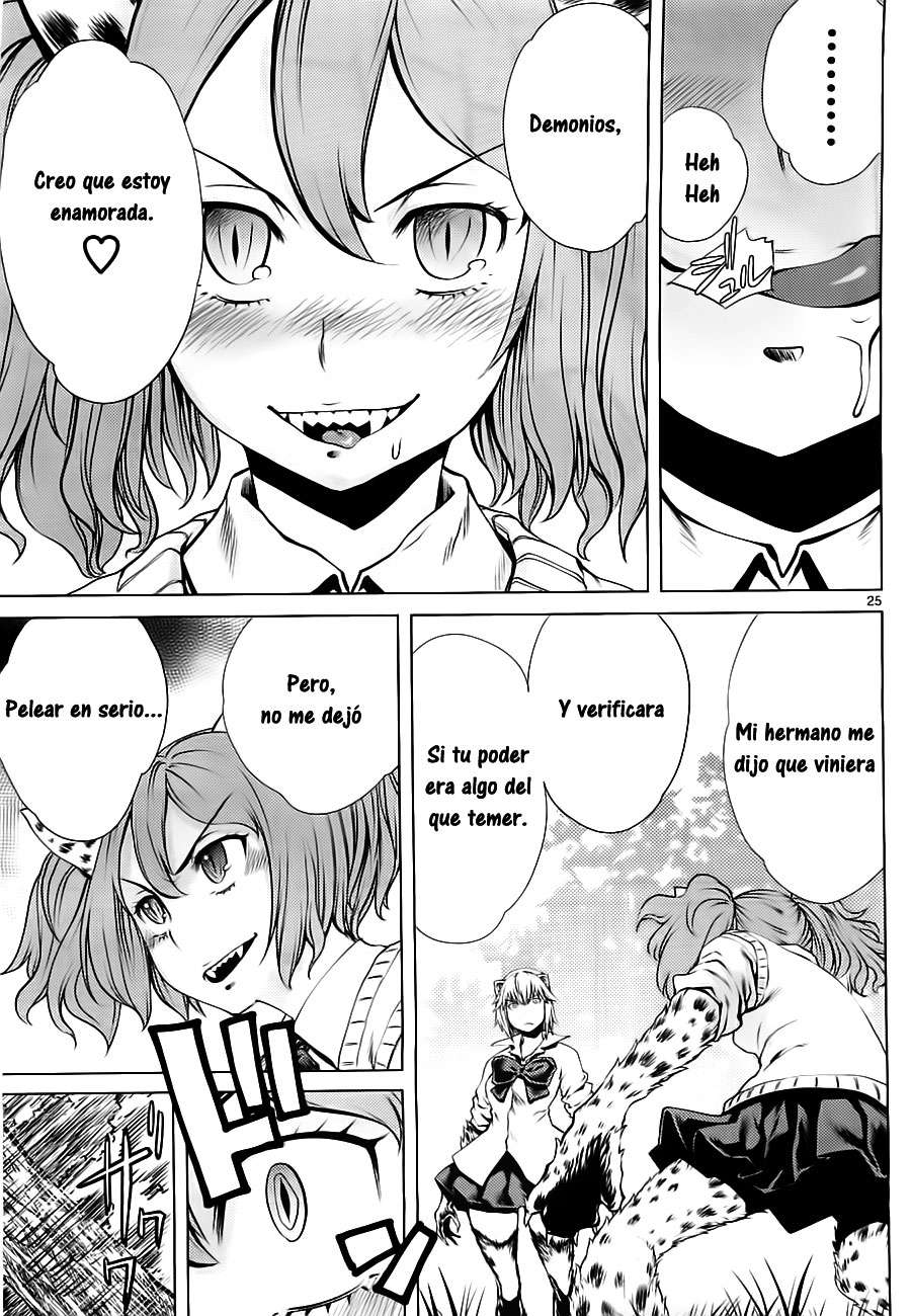 Killing Bites Capitulo 5: Demonios creo que estoy, Enamorada página 25