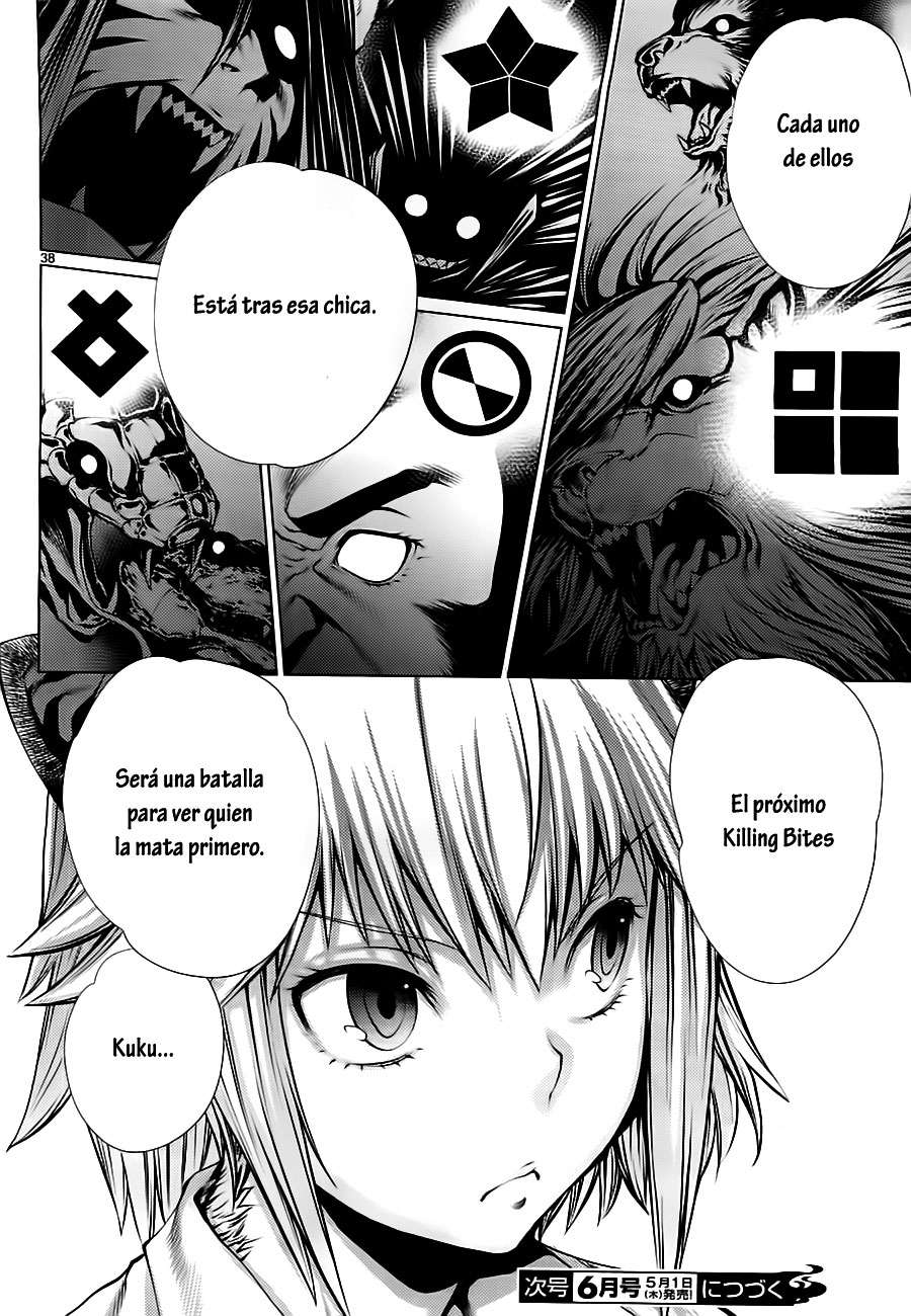 Killing Bites Capitulo 5: Demonios creo que estoy, Enamorada página 37