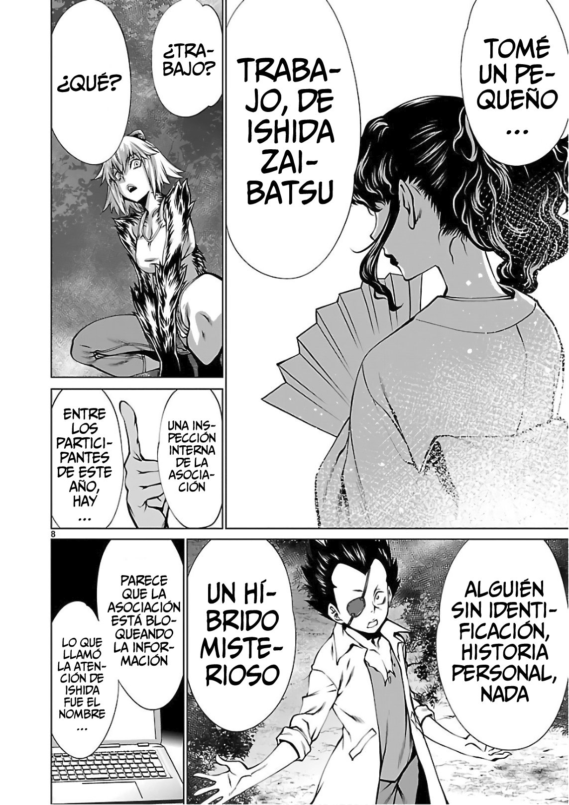 Killing Bites Capitulo 54 página 9