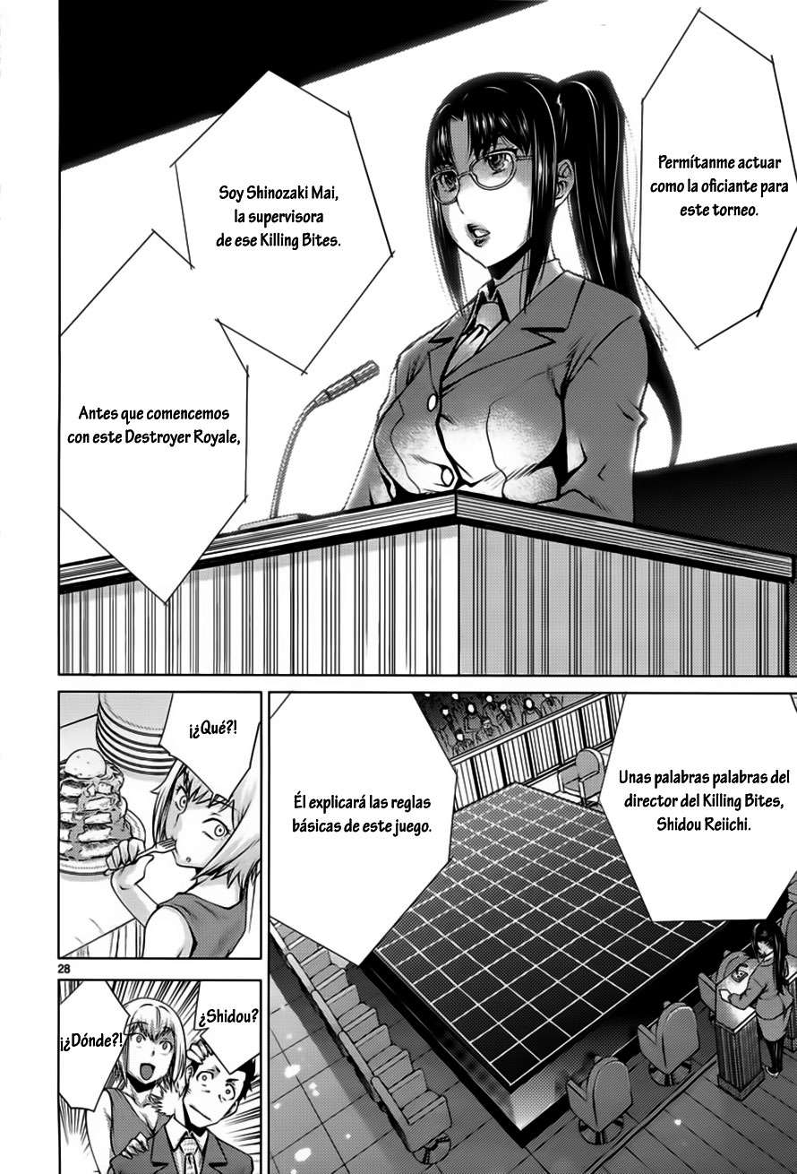 Killing Bites Capitulo 7: De alguna forma se siente increible página 28