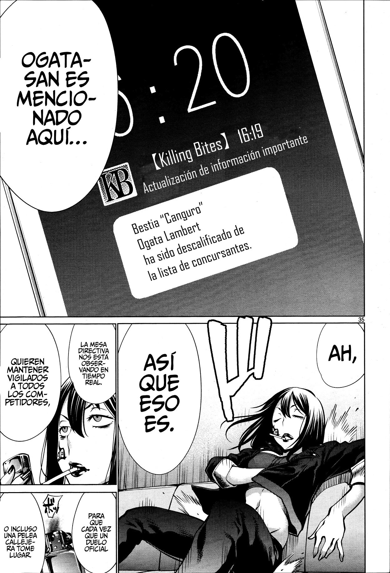 Killing Bites Capitulo 70 página 33