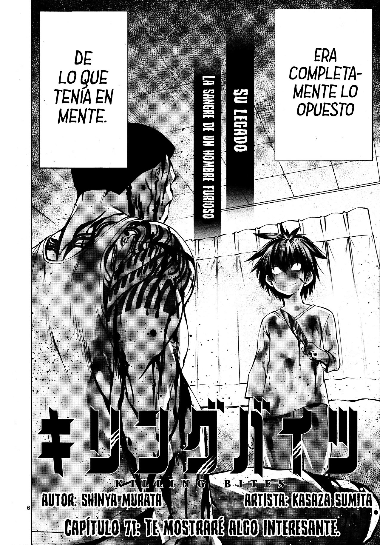Killing Bites Capitulo 71 página 8