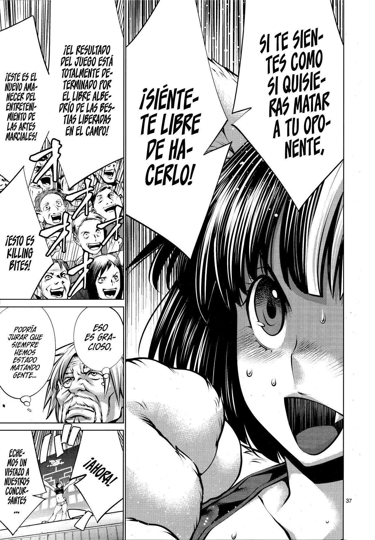 Killing Bites Capitulo 74 página 35