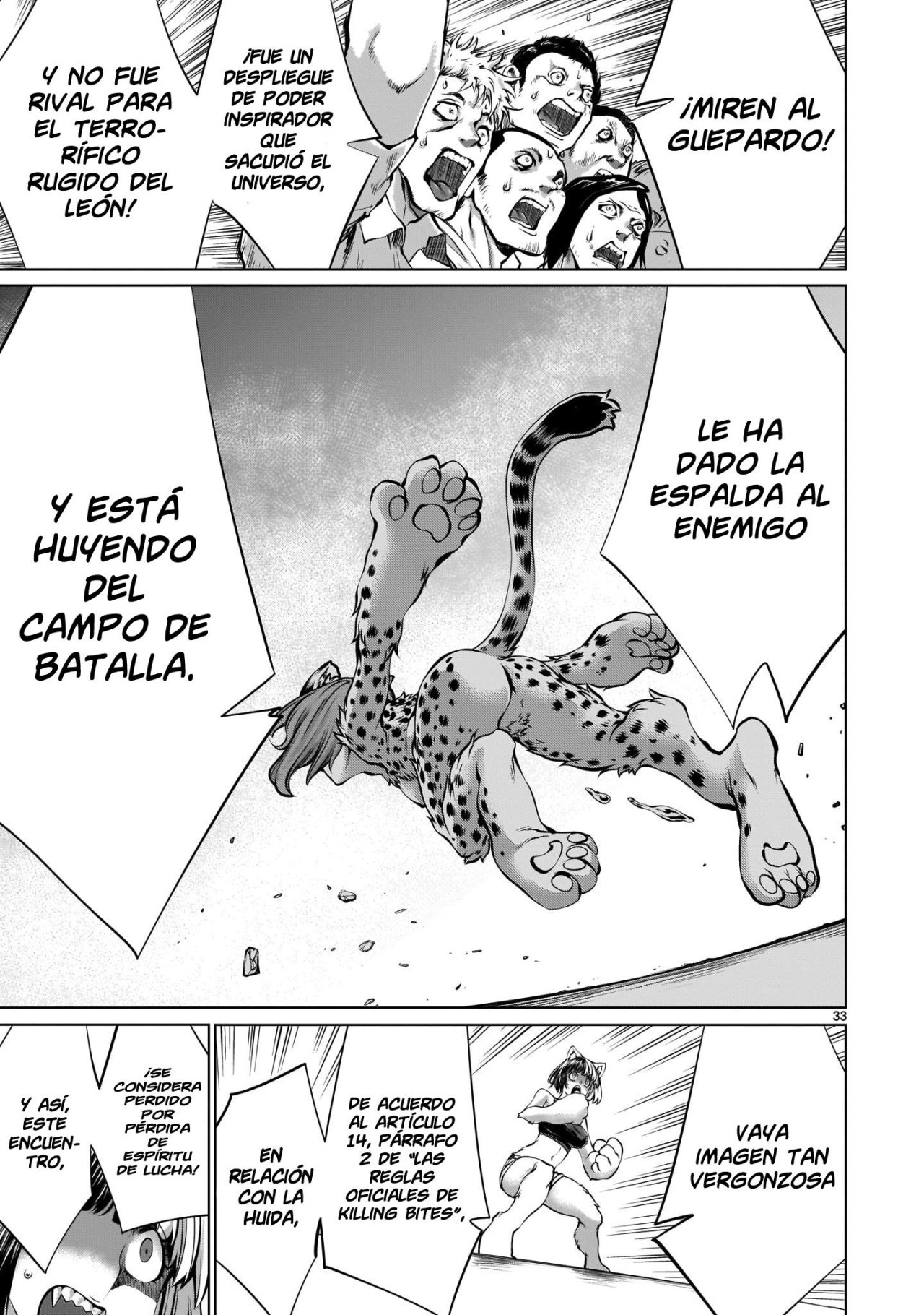 Killing Bites Capitulo 84: ¿Quién en la Tierra decidió eso por mí? página 33