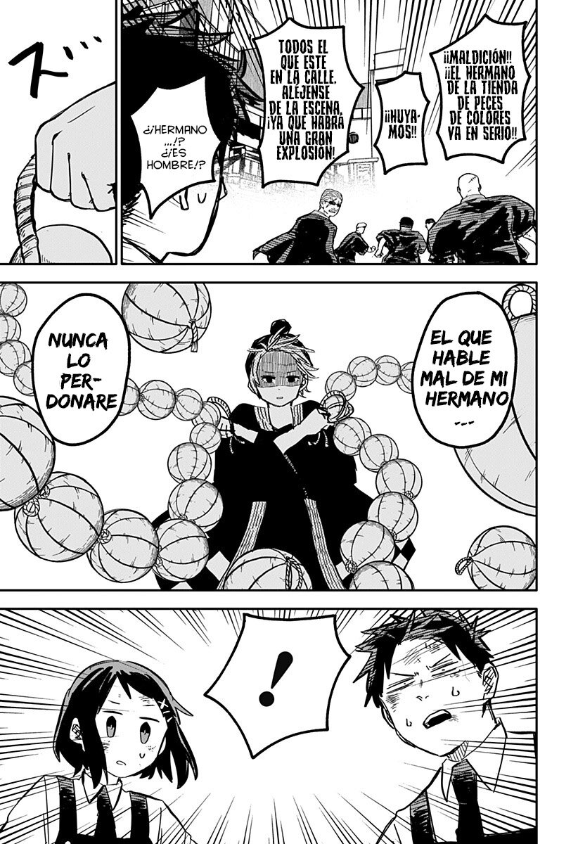 YOUCHIEN WARS Capitulo 31: Un combate explosivo por el orgullo de oni-chan página 10