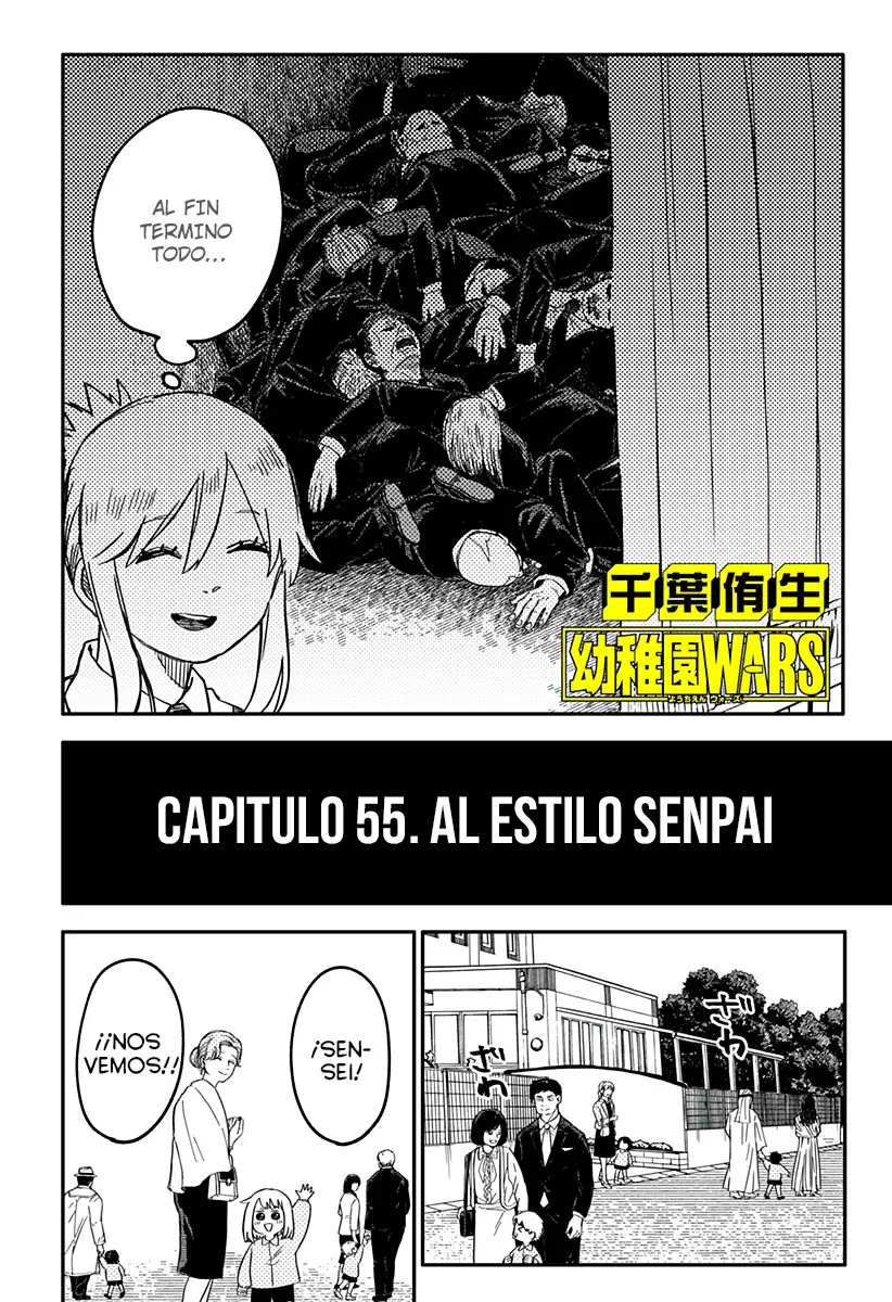YOUCHIEN WARS Capitulo 55: Al estilo senpai página 3