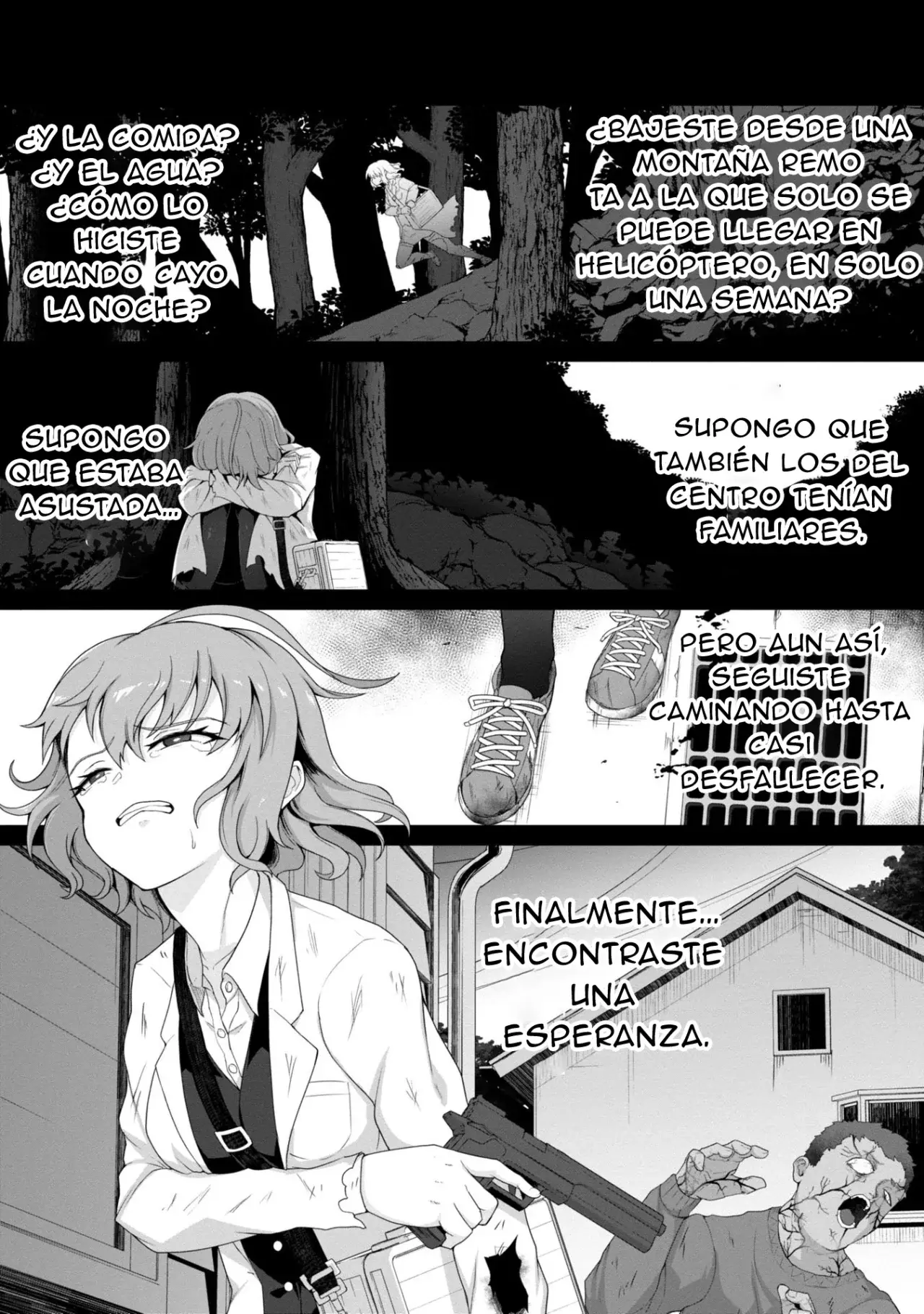 Solo mi vacuna puede salvar el mundo convertido en zombis Capitulo 1 página 34