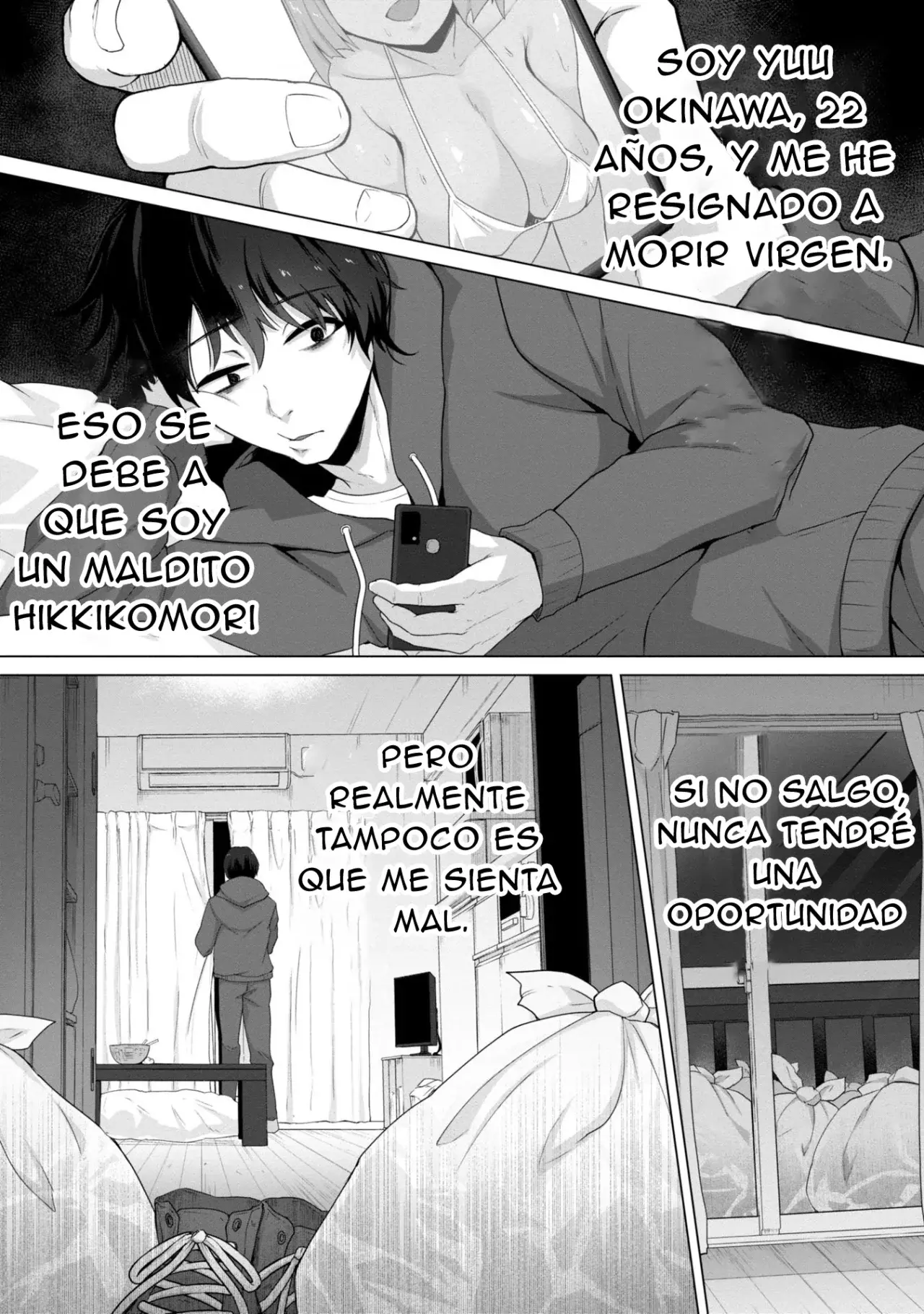 Solo mi vacuna puede salvar el mundo convertido en zombis Capitulo 1 página 4