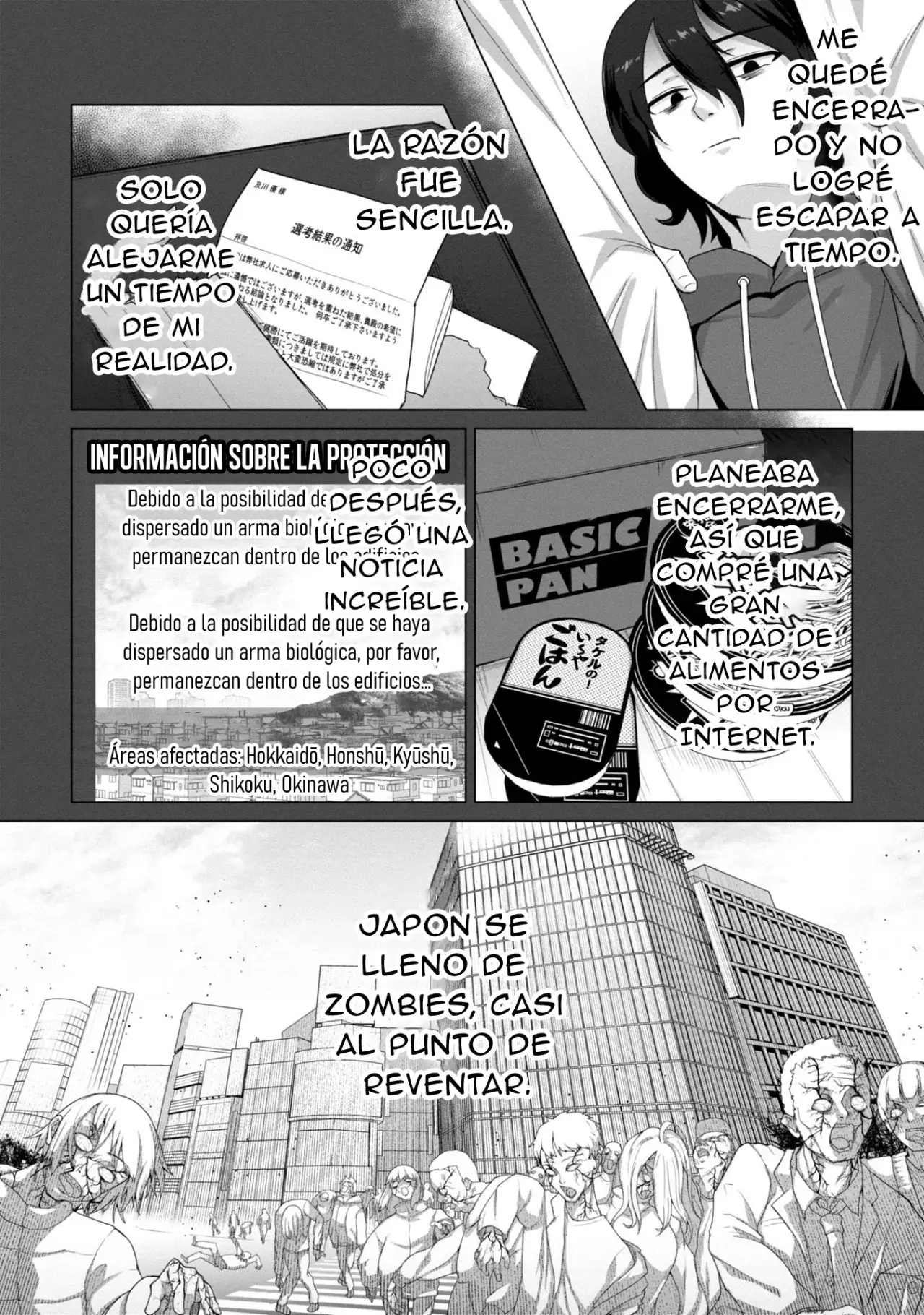 Solo mi vacuna puede salvar el mundo convertido en zombis Capitulo 1 página 6