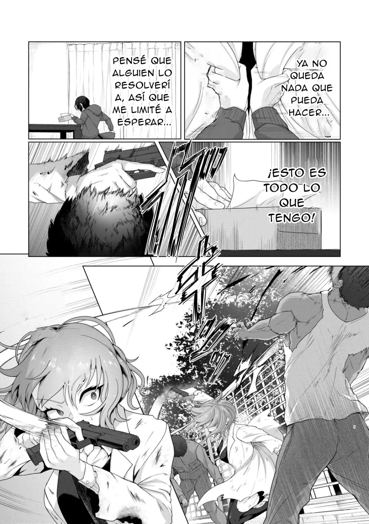 Solo mi vacuna puede salvar el mundo convertido en zombis Capitulo 1 página 7
