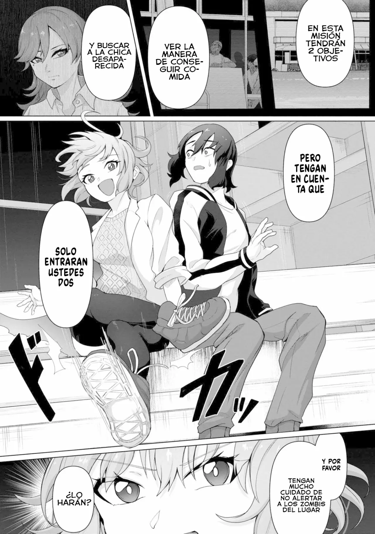 Solo mi vacuna puede salvar el mundo convertido en zombis Capitulo 10 página 3