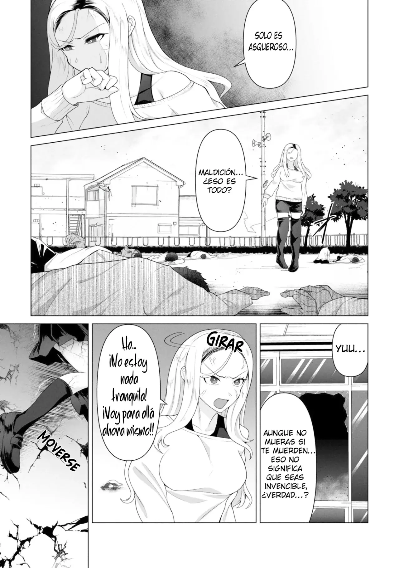 Solo mi vacuna puede salvar el mundo convertido en zombis Capitulo 15 página 7