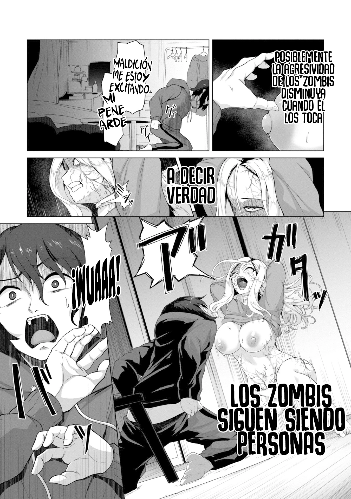 Solo mi vacuna puede salvar el mundo convertido en zombis Capitulo 2 página 23