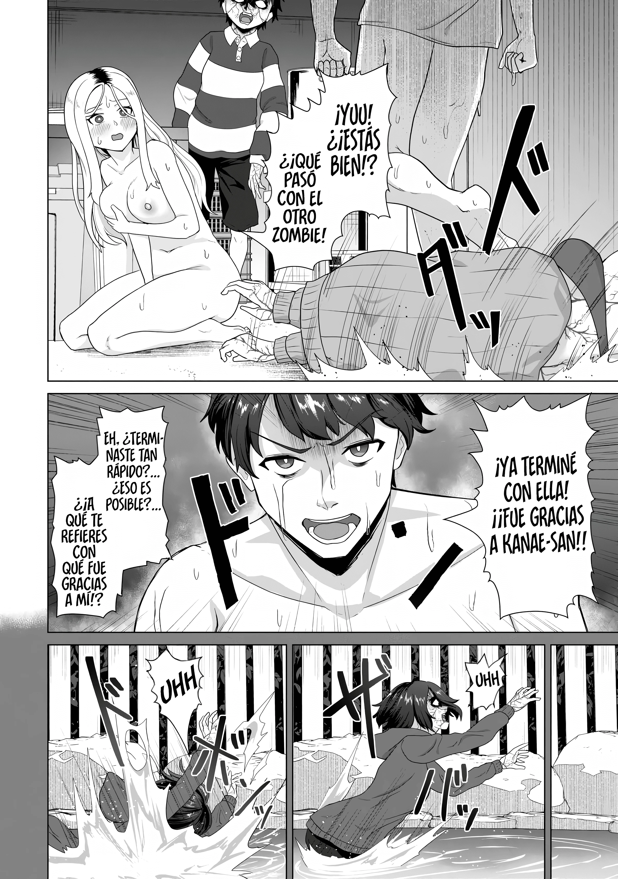 Solo mi vacuna puede salvar el mundo convertido en zombis Capitulo 23 página 15