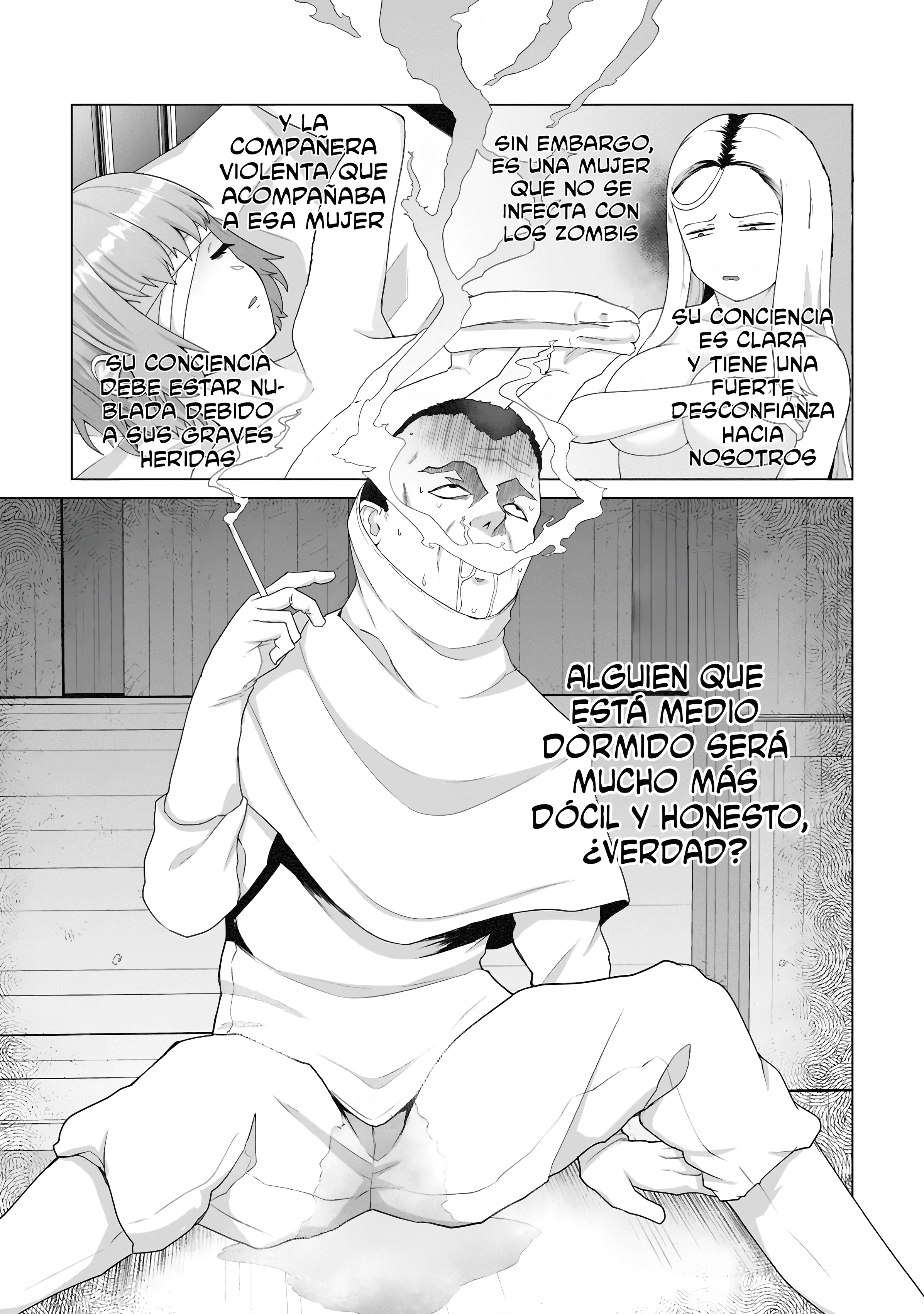 Solo mi vacuna puede salvar el mundo convertido en zombis Capitulo 33 página 21