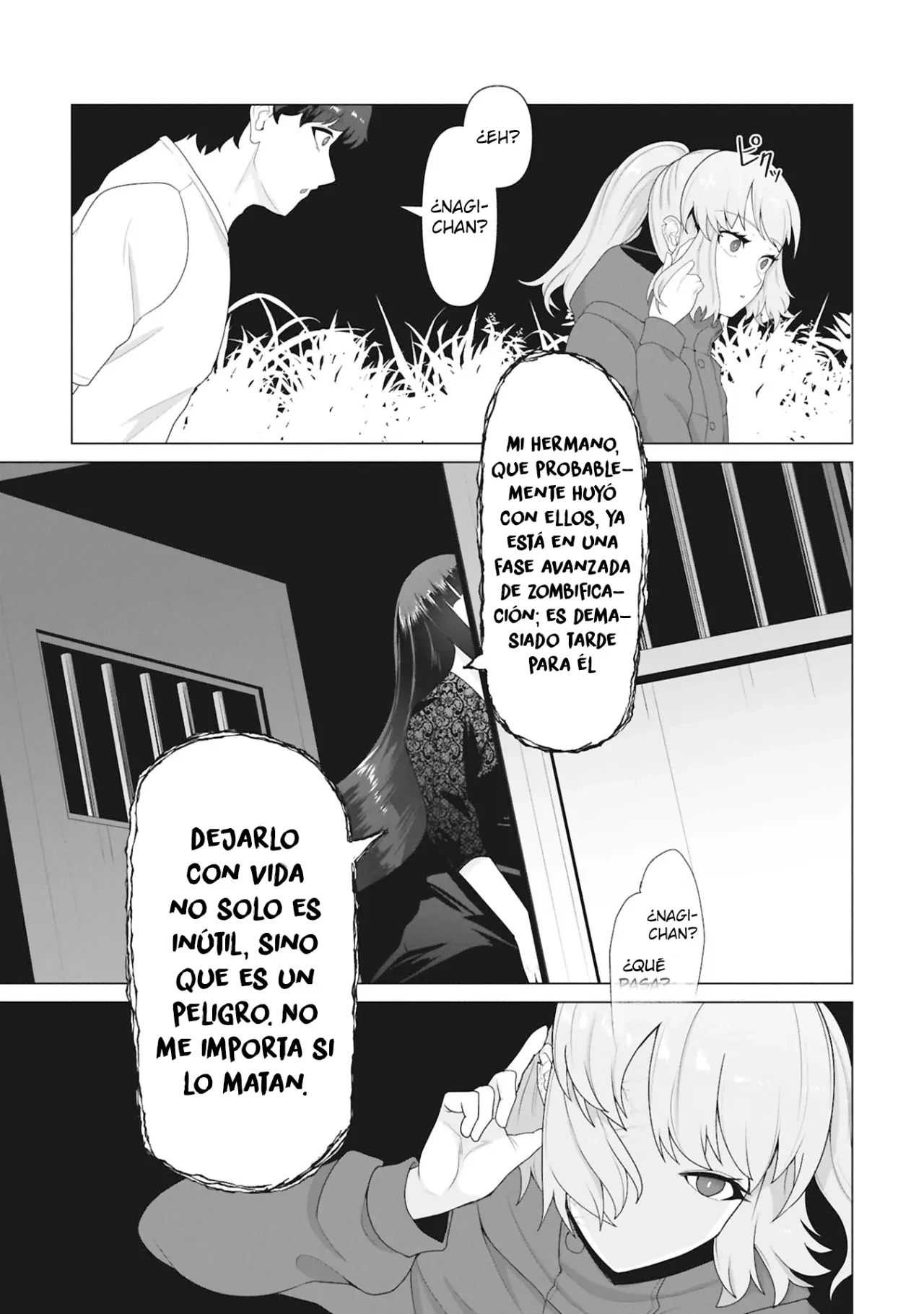 Solo mi vacuna puede salvar el mundo convertido en zombis Capitulo 35 página 20