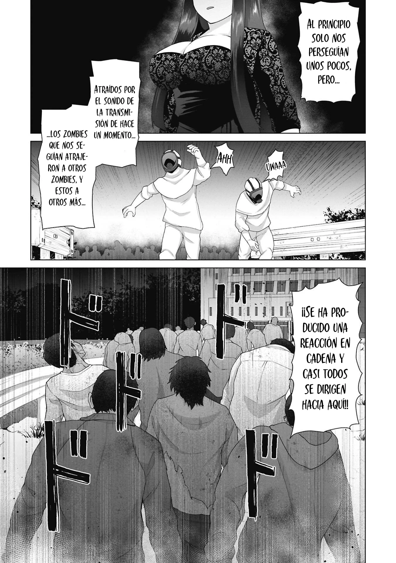 Solo mi vacuna puede salvar el mundo convertido en zombis Capitulo 37 página 16
