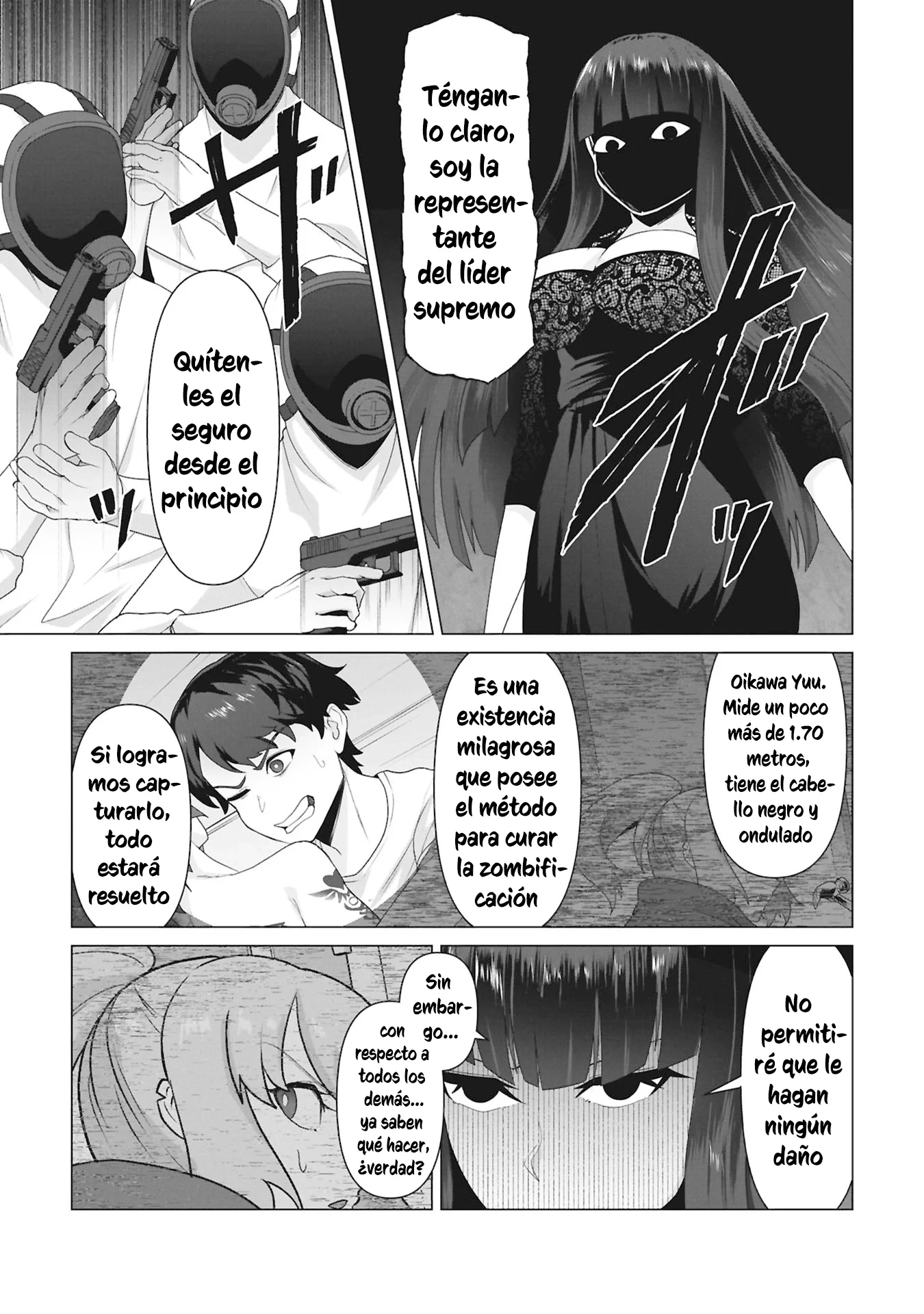 Solo mi vacuna puede salvar el mundo convertido en zombis Capitulo 40 página 23
