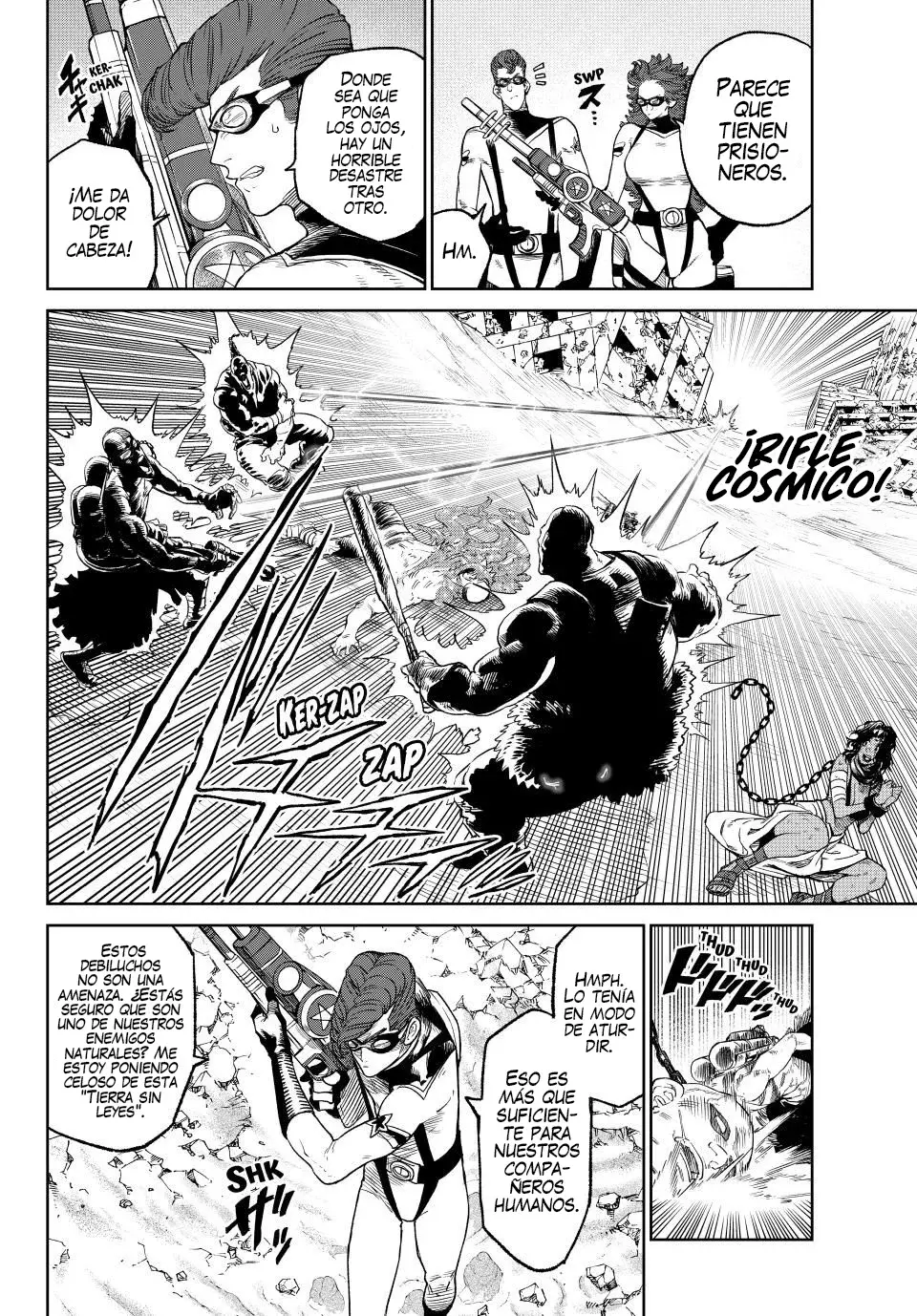 Versus Capitulo 16: Amenaza parasitaria página 7
