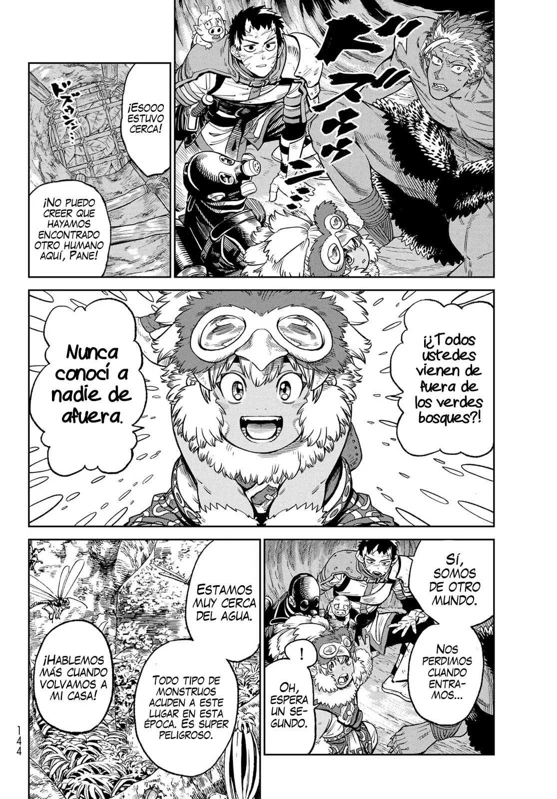 Versus Capitulo 18: El niño del bosque frondoso página 8