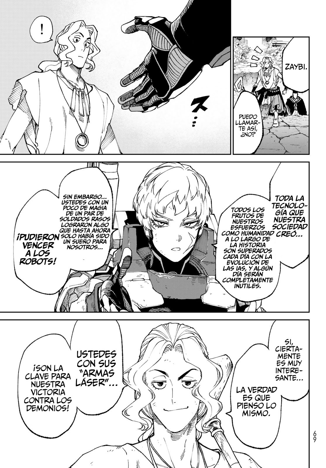 Versus Capitulo 2: La humanidad contra la espada y la pared página 25