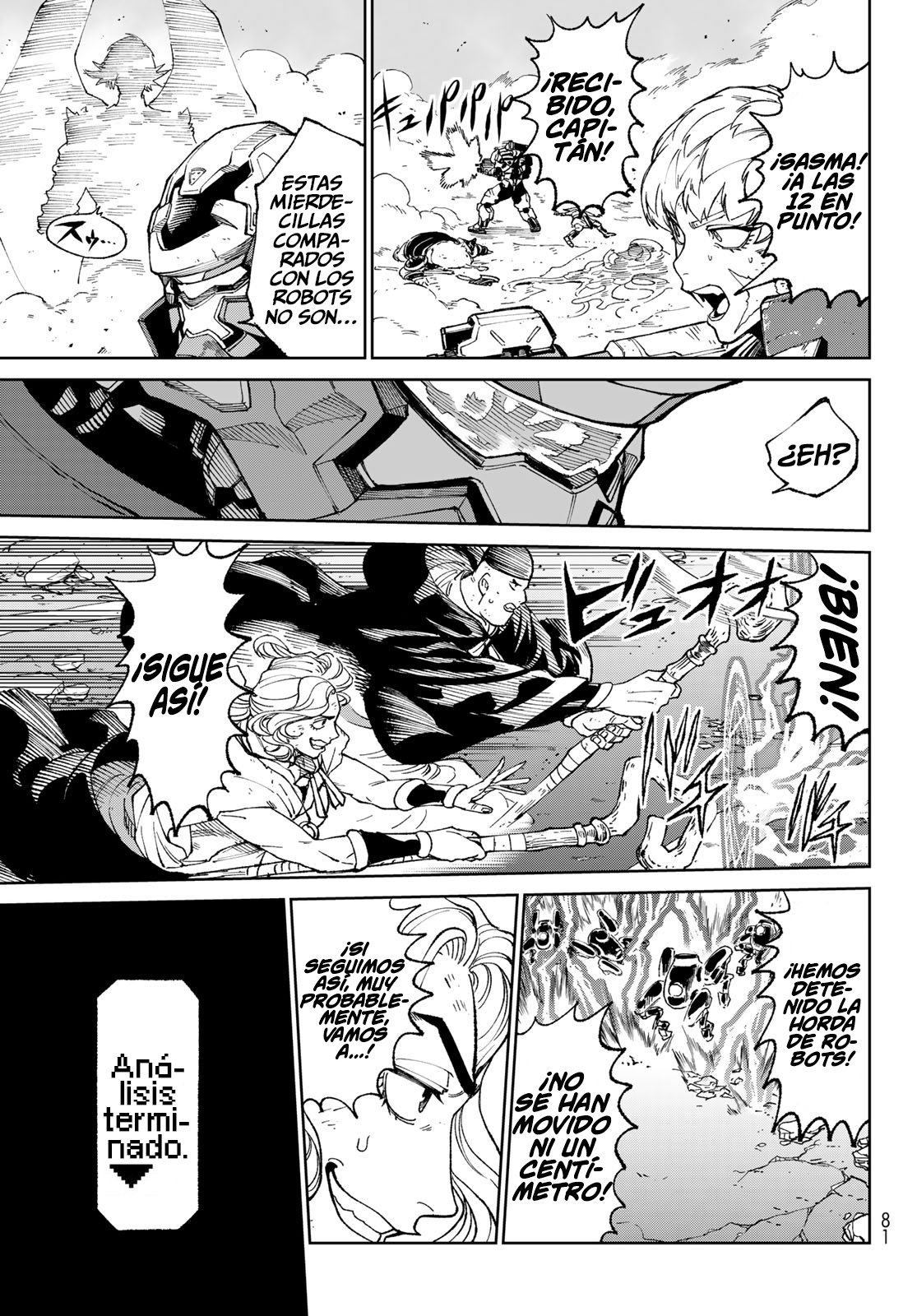 Versus Capitulo 2: La humanidad contra la espada y la pared página 36