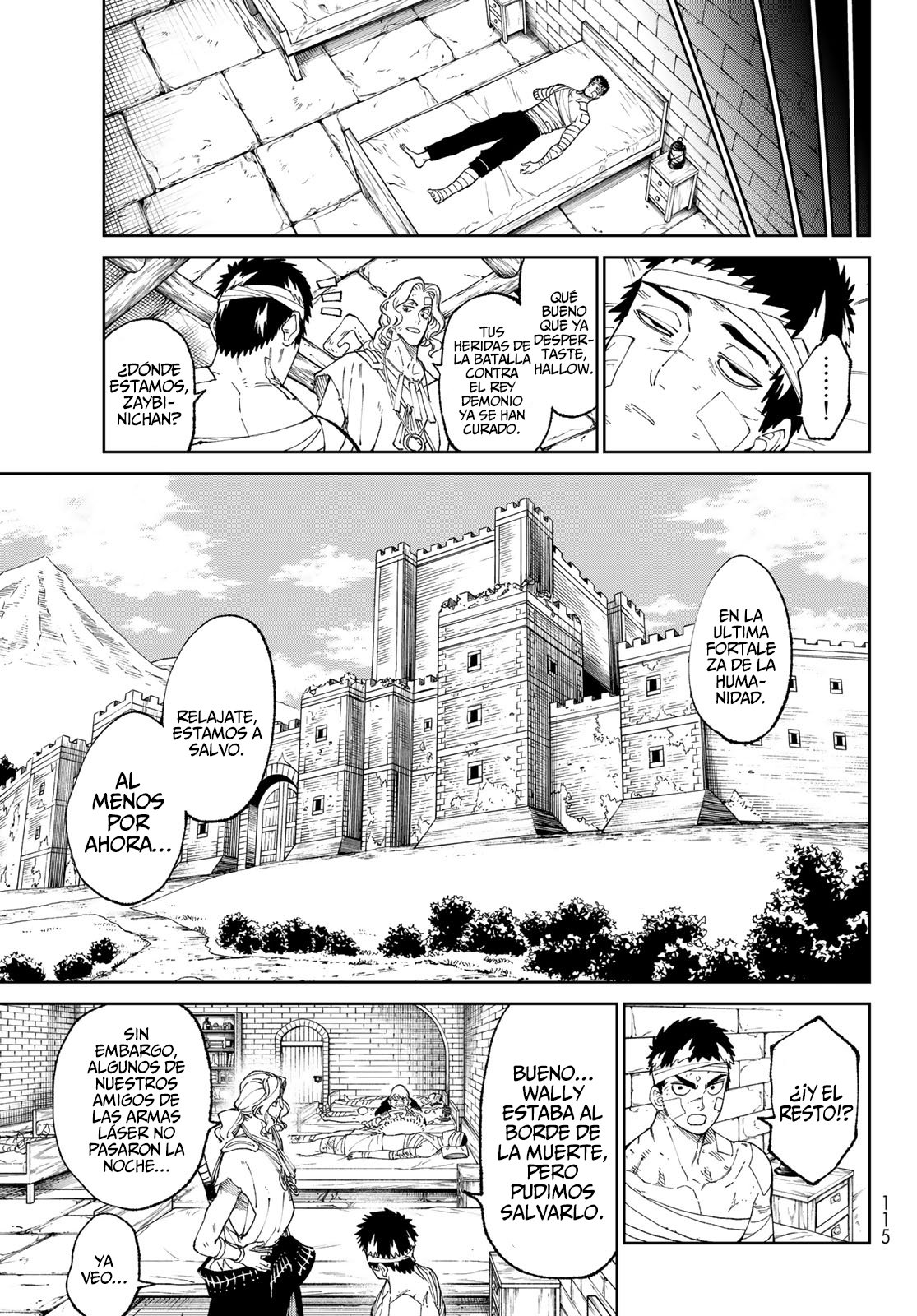 Versus Capitulo 2: La humanidad contra la espada y la pared página 67