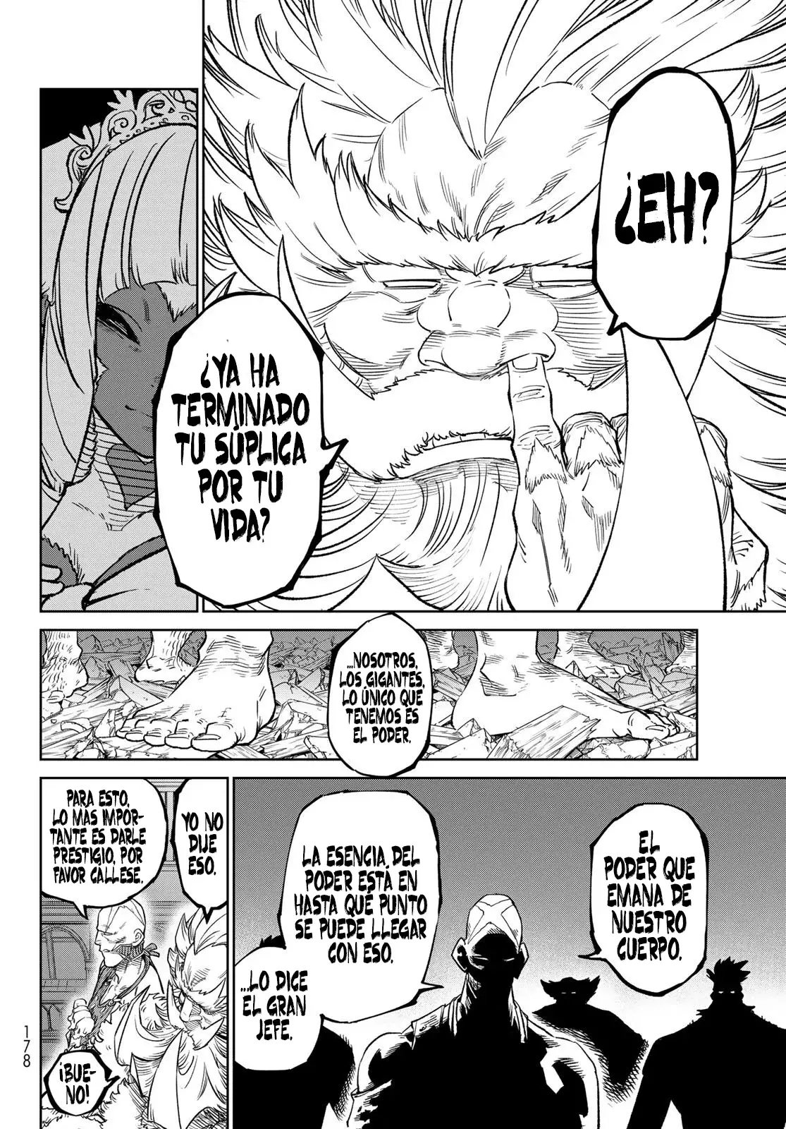 Versus Capitulo 21: El gran jefe, Ginbak vs La 23er reina demonio, Diganazal página 13