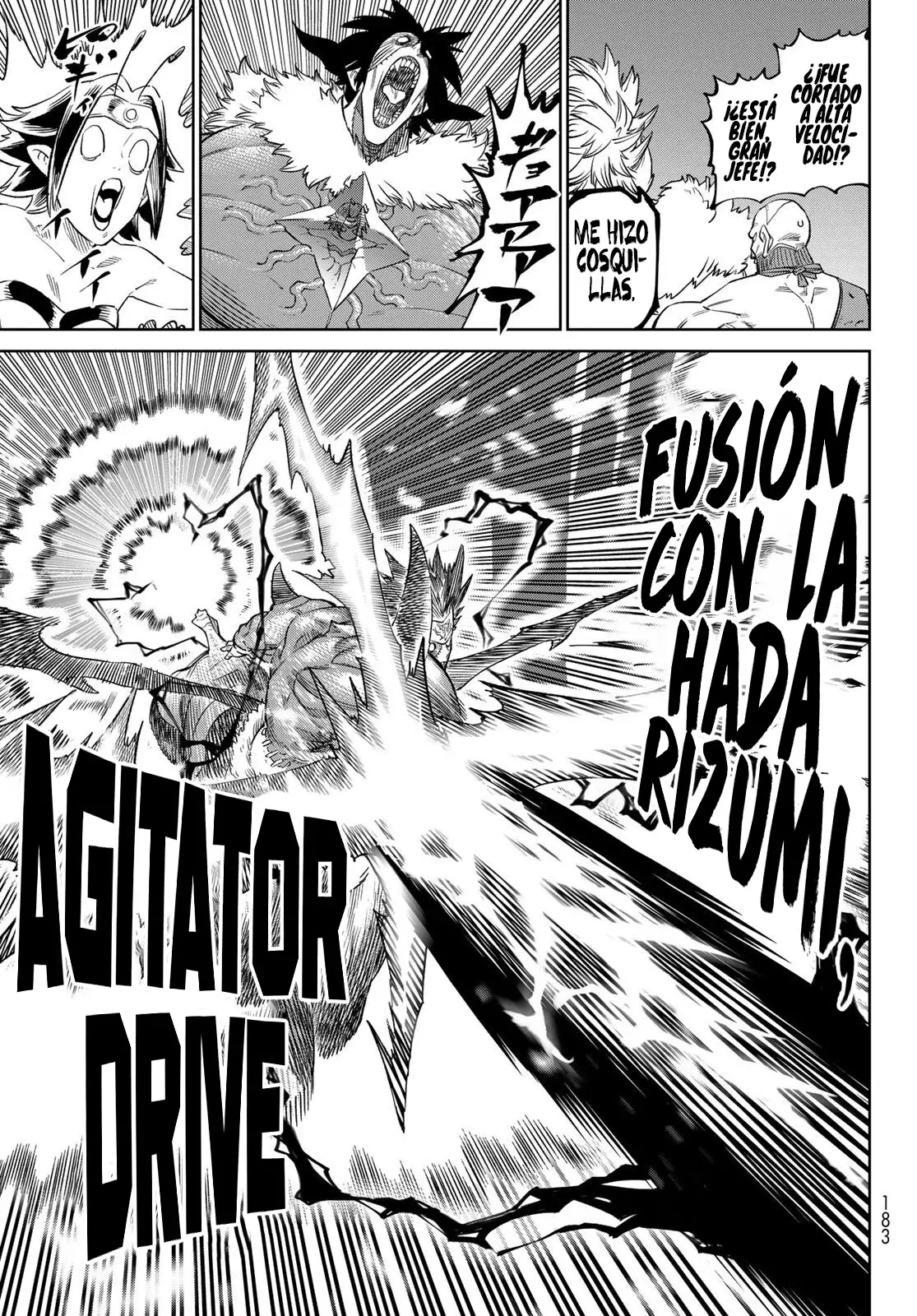 Versus Capitulo 21: El gran jefe, Ginbak vs La 23er reina demonio, Diganazal página 18