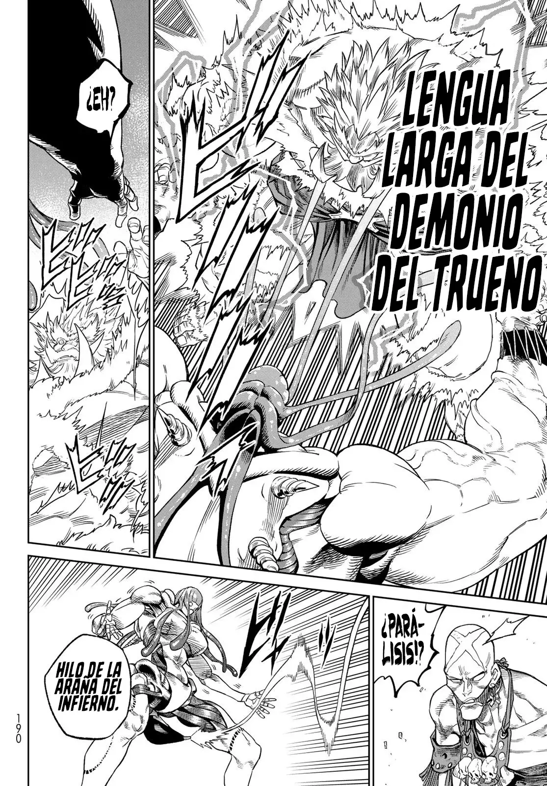 Versus Capitulo 21: El gran jefe, Ginbak vs La 23er reina demonio, Diganazal página 24