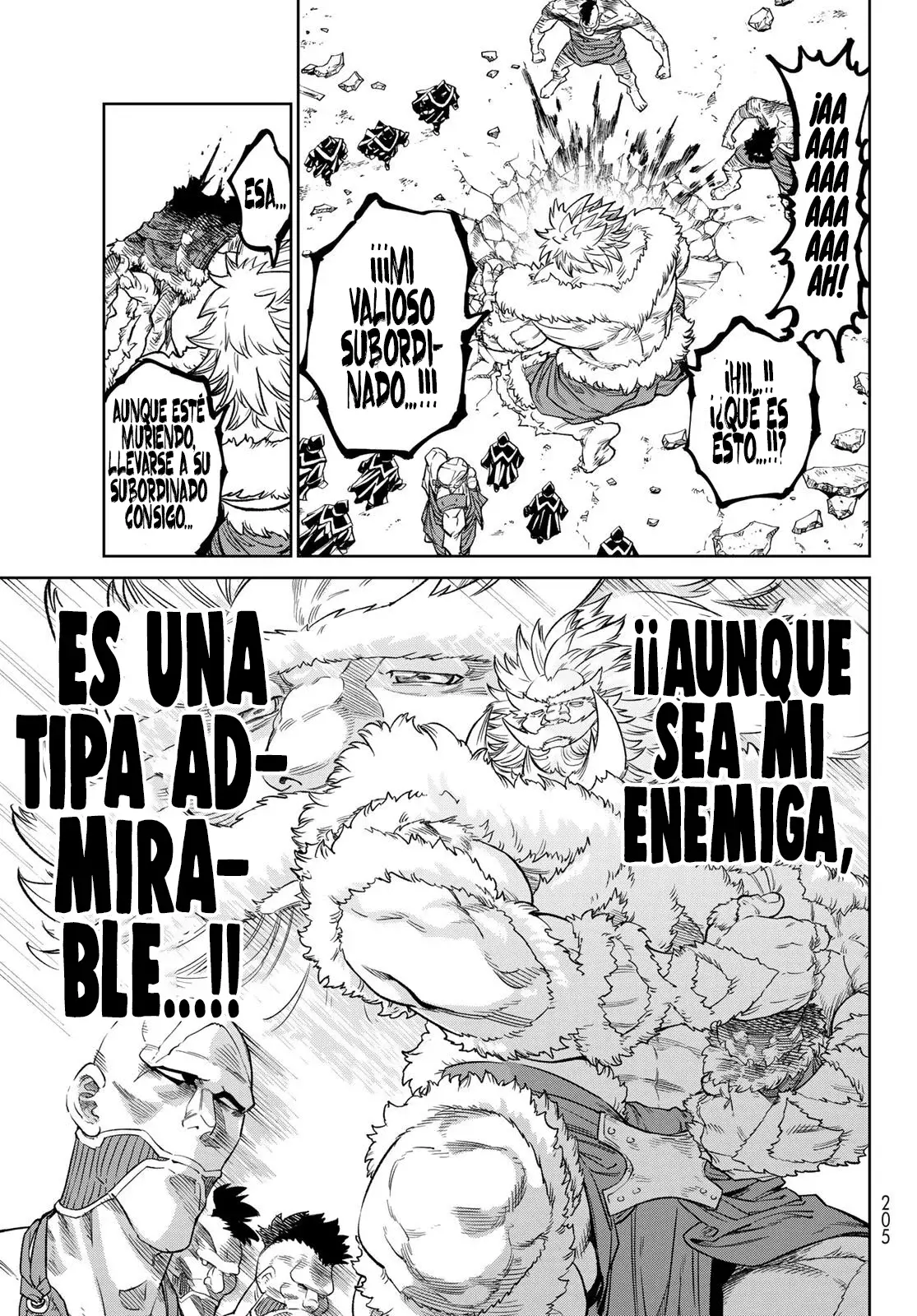 Versus Capitulo 21: El gran jefe, Ginbak vs La 23er reina demonio, Diganazal página 39