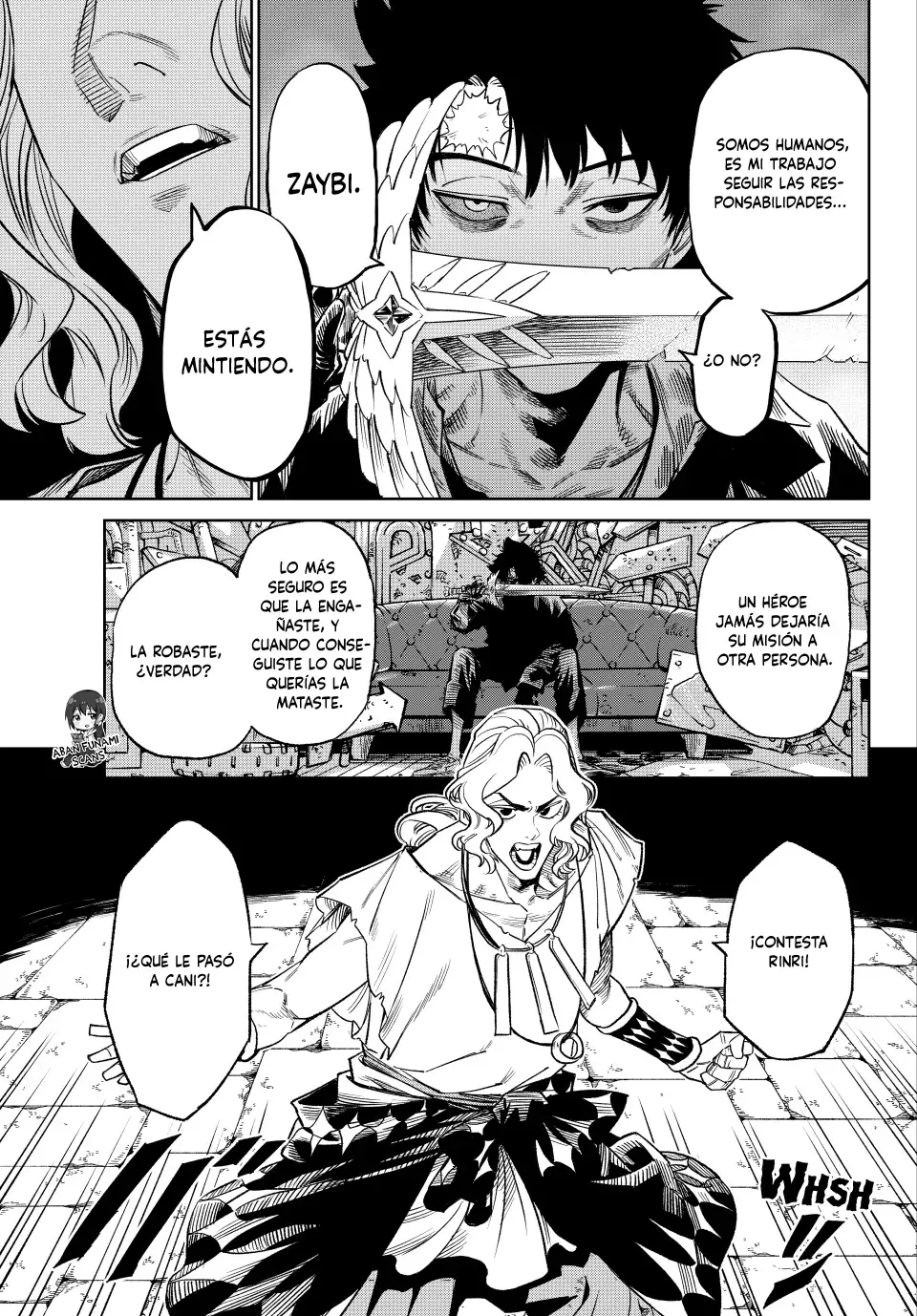 Versus Capitulo 23: Rinri de los sin leyes página 17