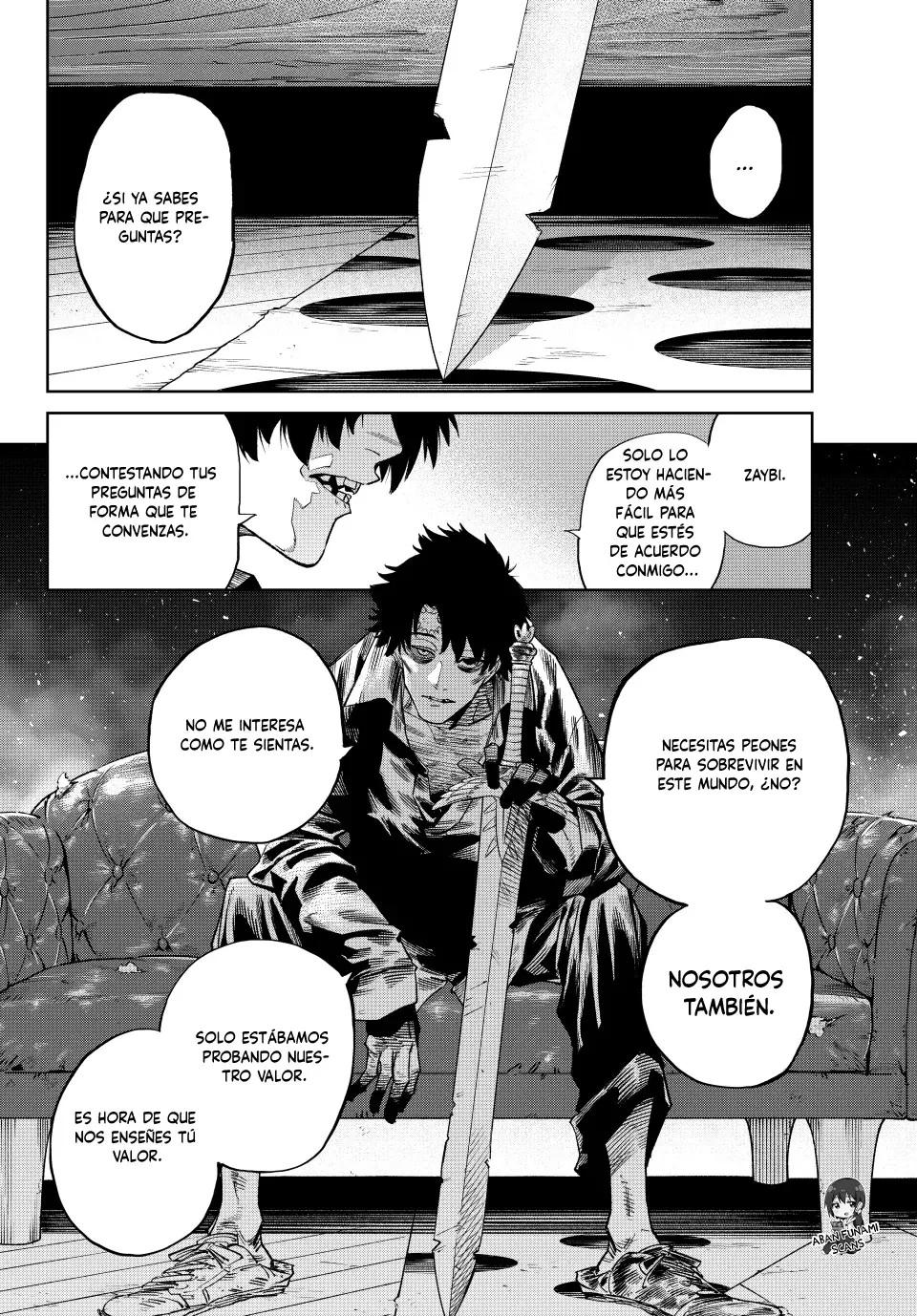 Versus Capitulo 23: Rinri de los sin leyes página 18