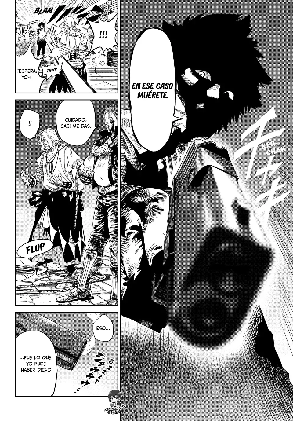 Versus Capitulo 23: Rinri de los sin leyes página 8