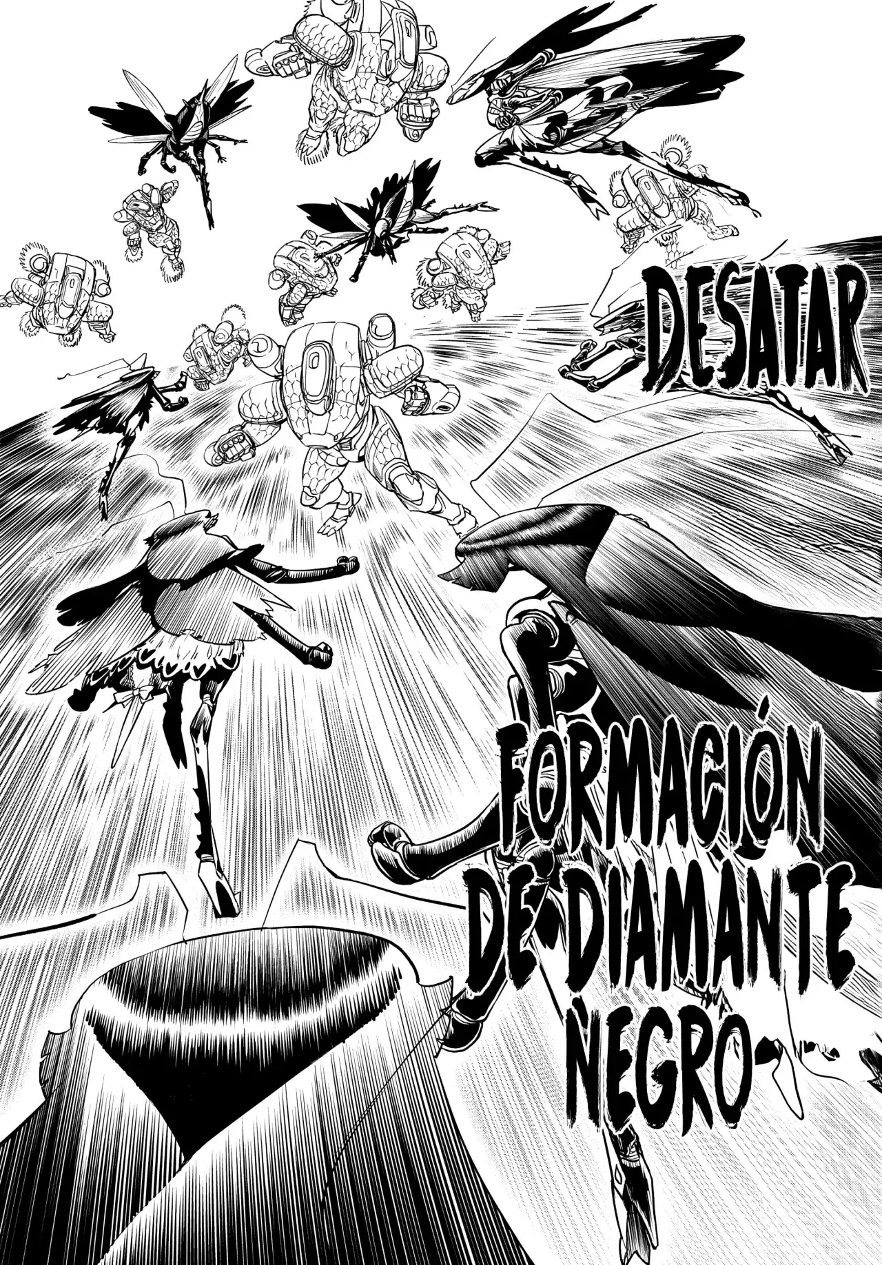 Versus Capitulo 29.5: Los reyes demonio vs Robots (Parte 2) página 25