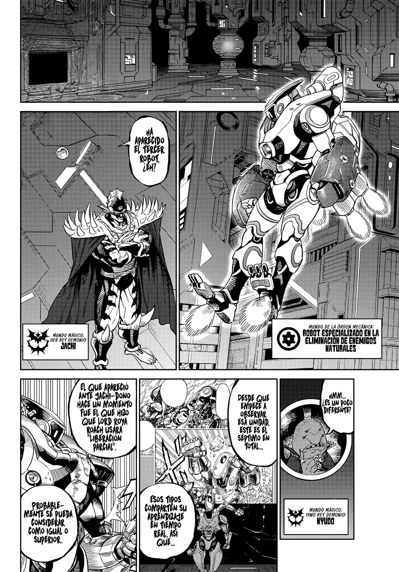 Versus Capitulo 29.5: Los reyes demonio vs Robots (Parte 2) página 5