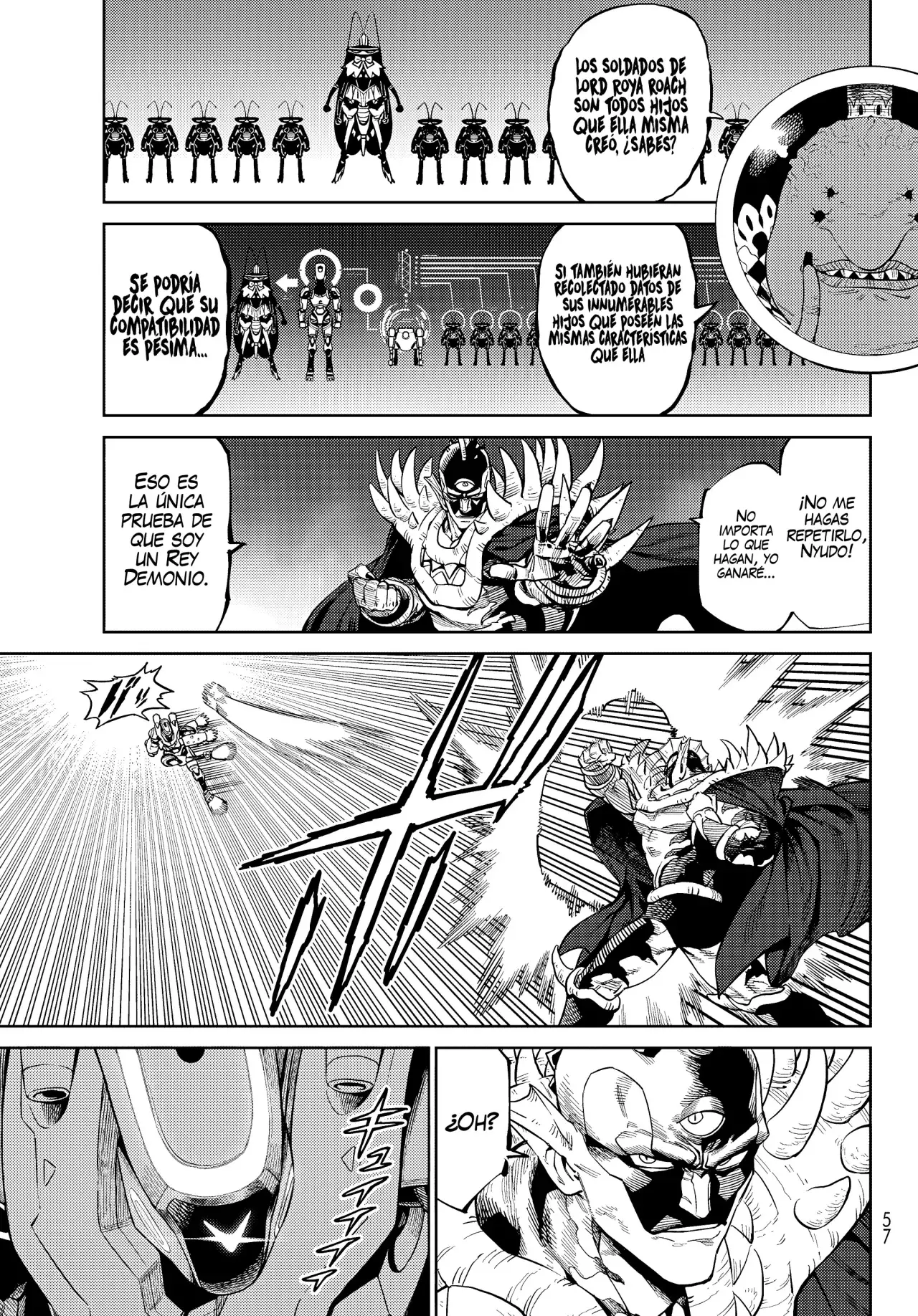 Versus Capitulo 29.5: Los reyes demonio vs Robots (Parte 2) página 6