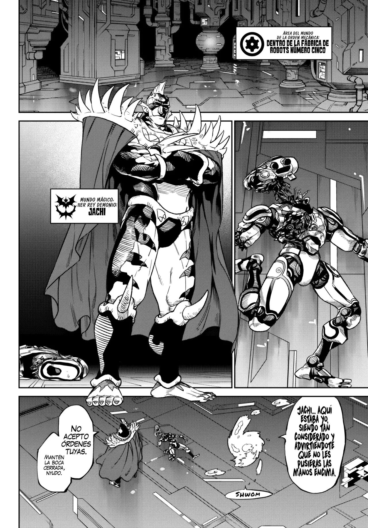 Versus Capitulo 29: Los reyes demonio vs Robots (Parte 1) página 17