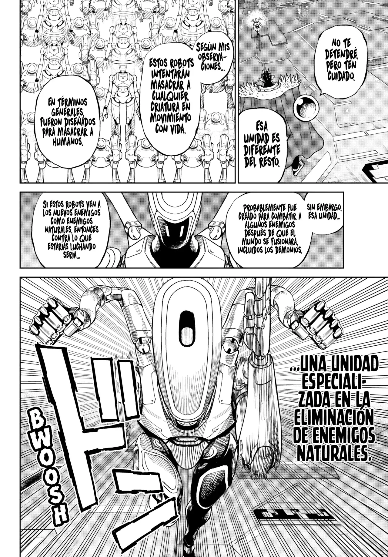 Versus Capitulo 29: Los reyes demonio vs Robots (Parte 1) página 19