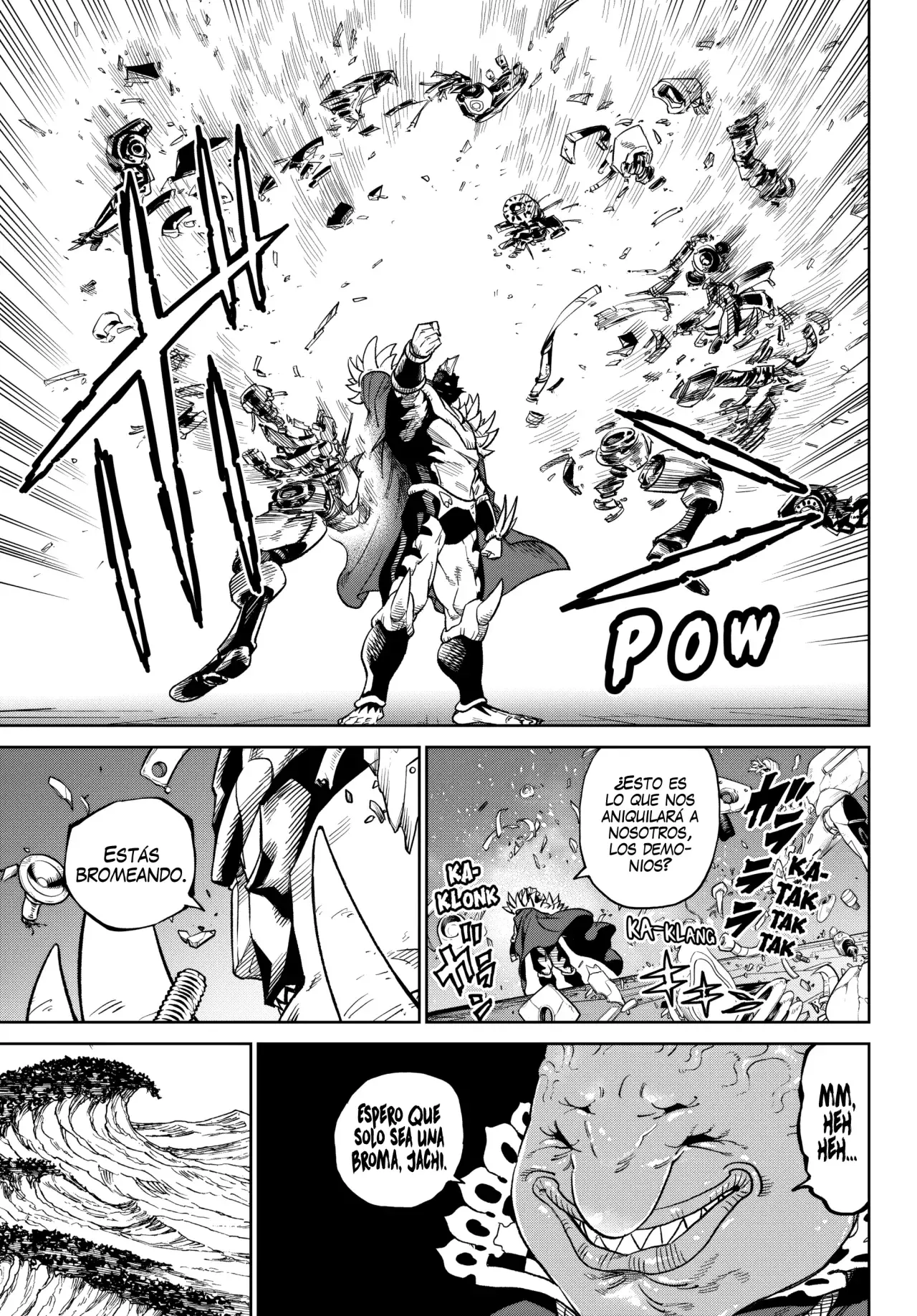 Versus Capitulo 29: Los reyes demonio vs Robots (Parte 1) página 20