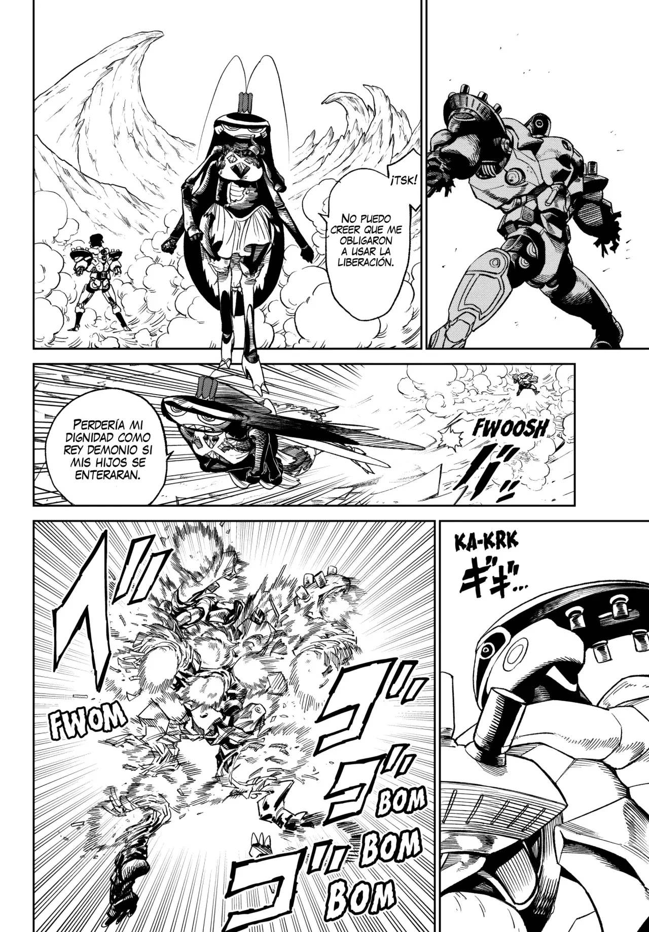 Versus Capitulo 29: Los reyes demonio vs Robots (Parte 1) página 27