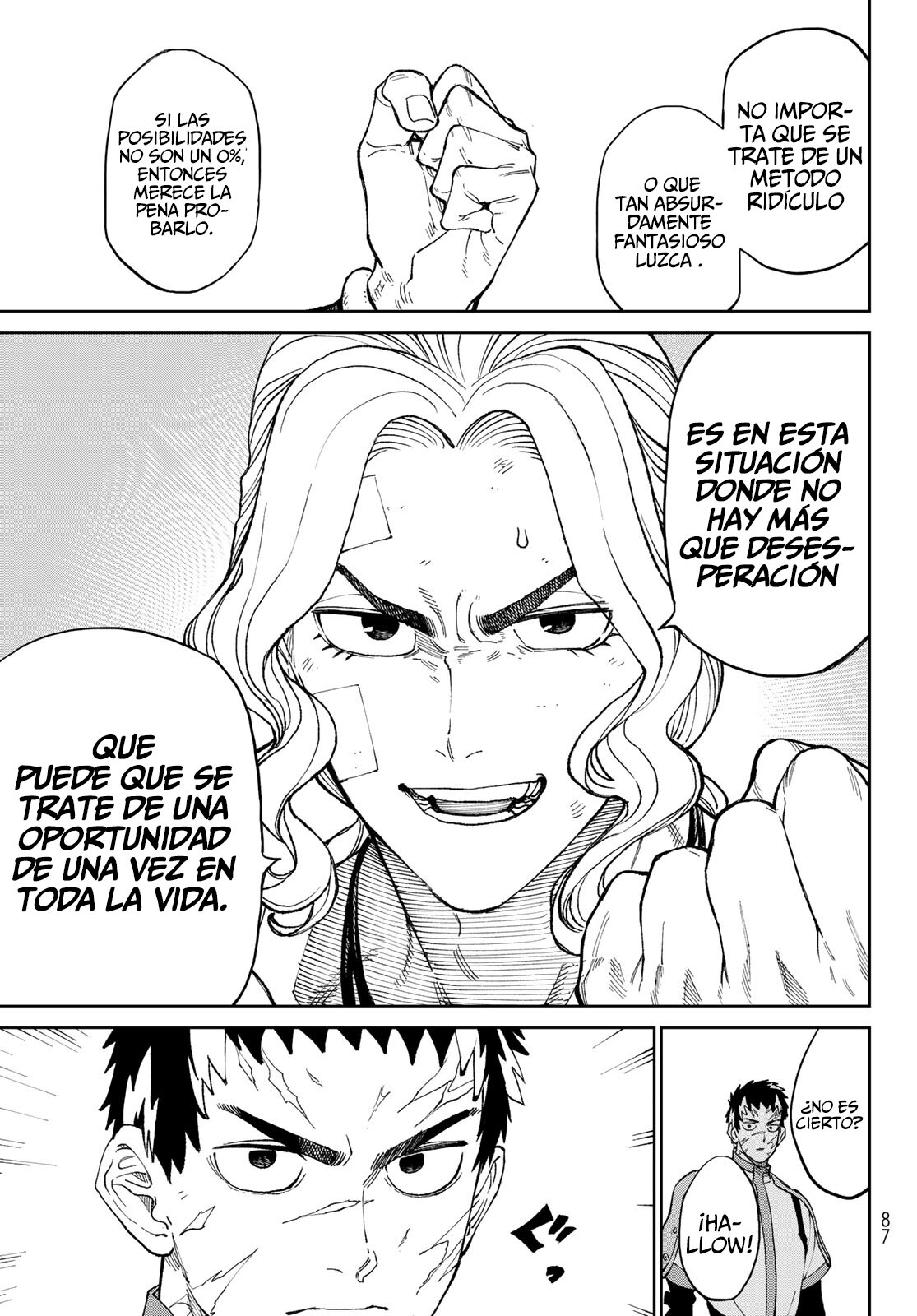 Versus Capitulo 4: Rayo de esperanza. página 22