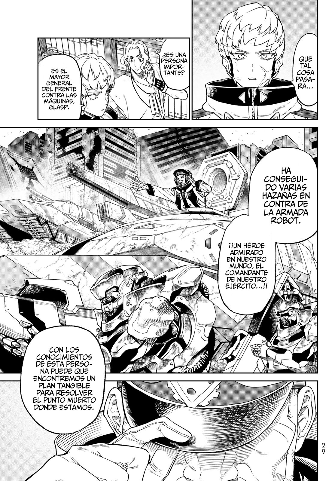Versus Capitulo 5: Las fuerzas aliadas de la humanidad, parte 1 página 20