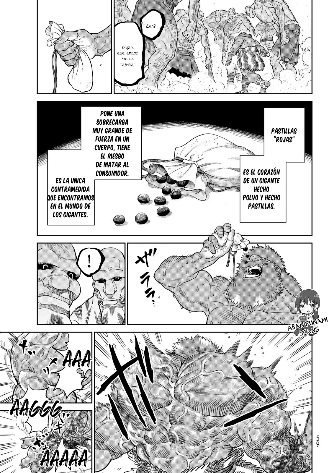 Versus Capitulo 8: Confrontación con el clan de los gigantes página 17