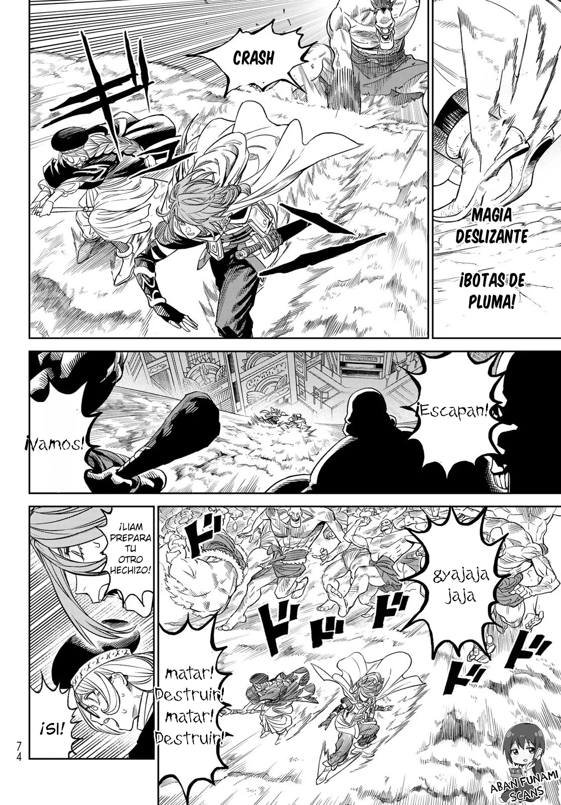 Versus Capitulo 8: Confrontación con el clan de los gigantes página 32