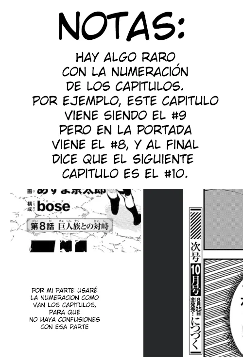 Versus Capitulo 8: Confrontación con el clan de los gigantes página 38