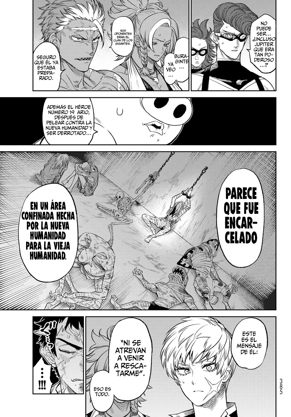 Versus Capitulo 9.5: El clan de los gigantes VS la nueva humanidad (Parte 2) página 19
