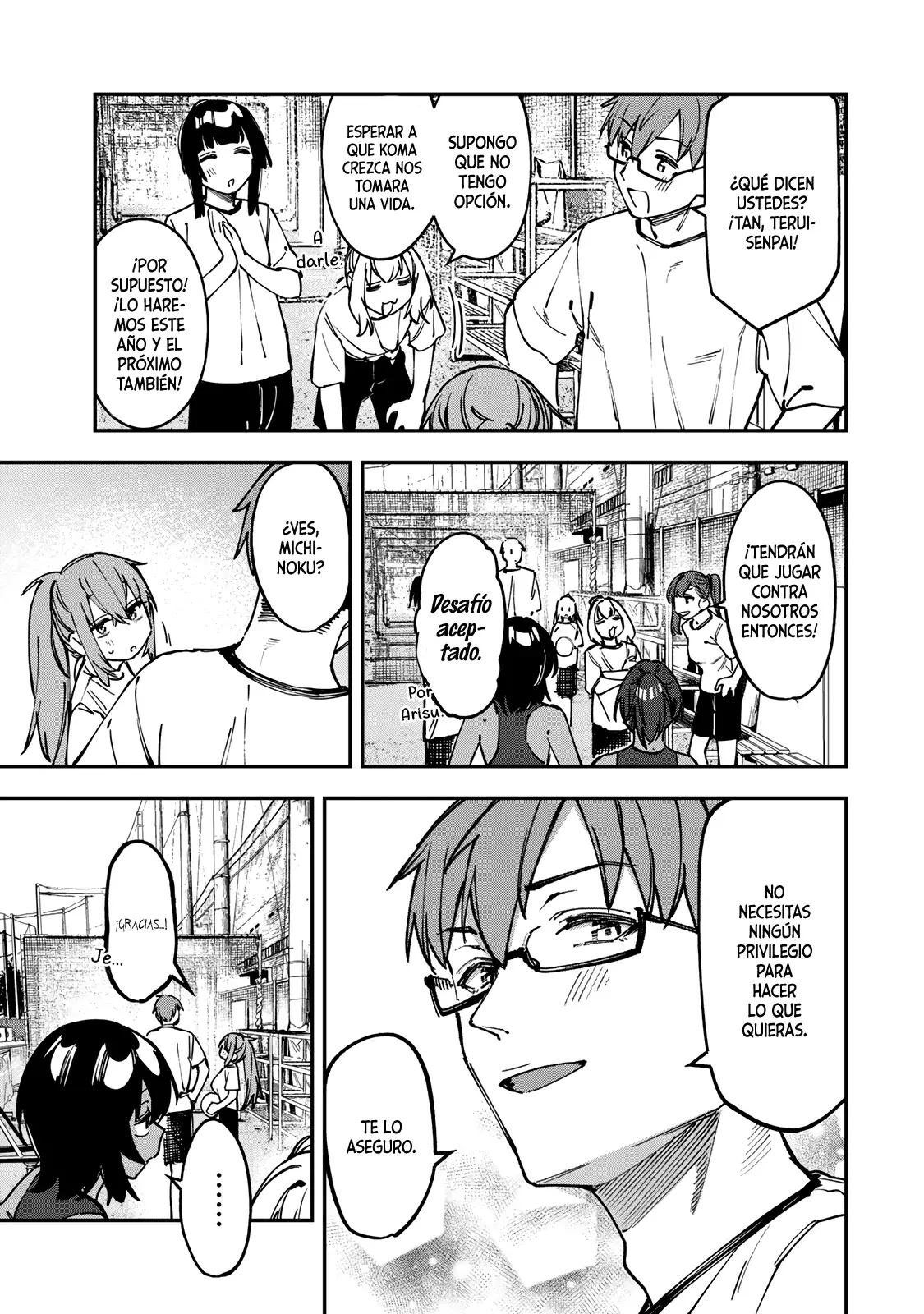 Seitokai ni mo Ana wa Aru! Capitulo 100: ¡Juguemos afuera! página 10