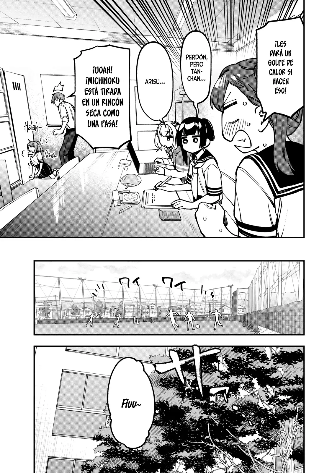 Seitokai ni mo Ana wa Aru! Capitulo 100: ¡Juguemos afuera! página 4